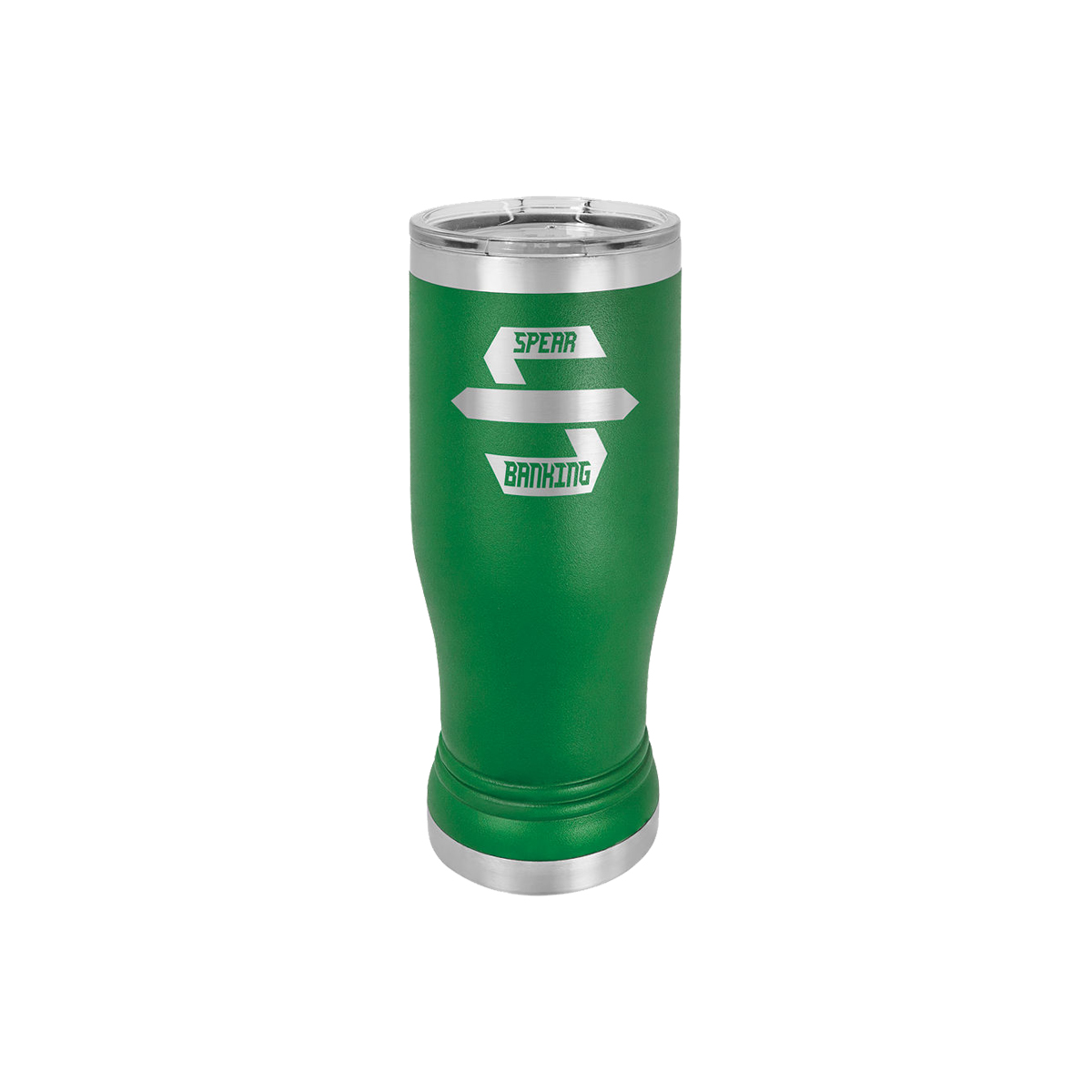 Polar Camel 14oz Stainless Steel Pilsner w/ Clear Lid 4