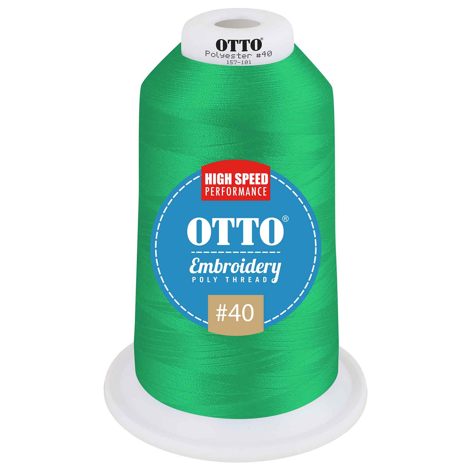 OTTO Embroidery Poly Thread #40 5,500 yd. King Cone 62