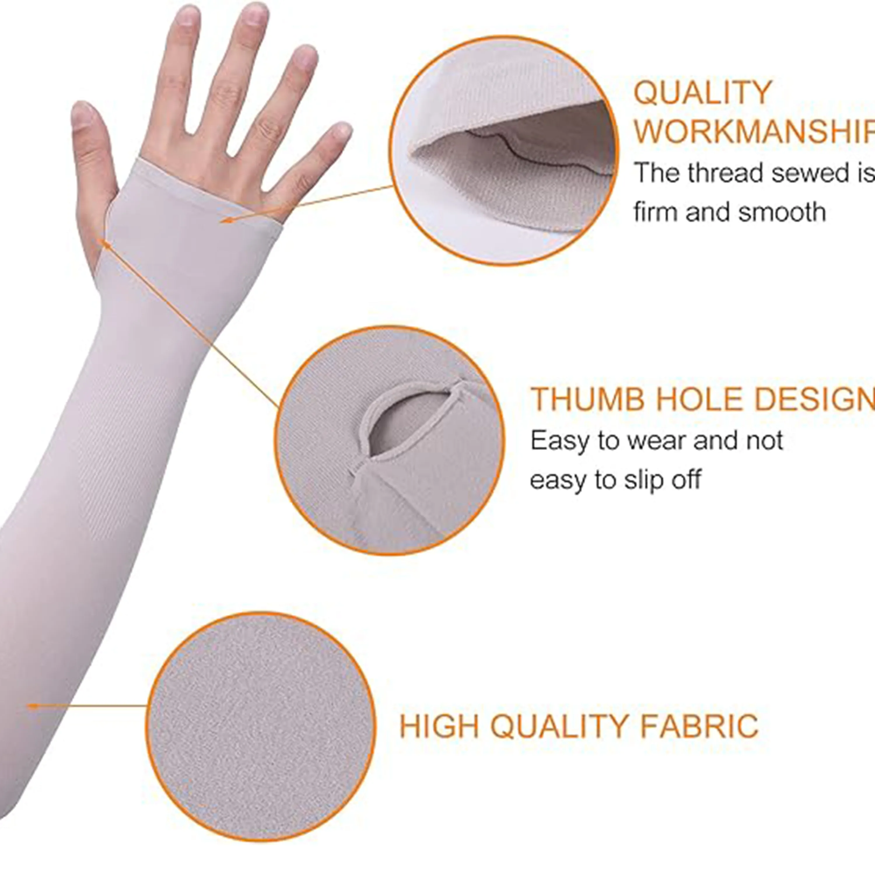 Ice Silk Cooling Arm Sleeves/Armbands 5