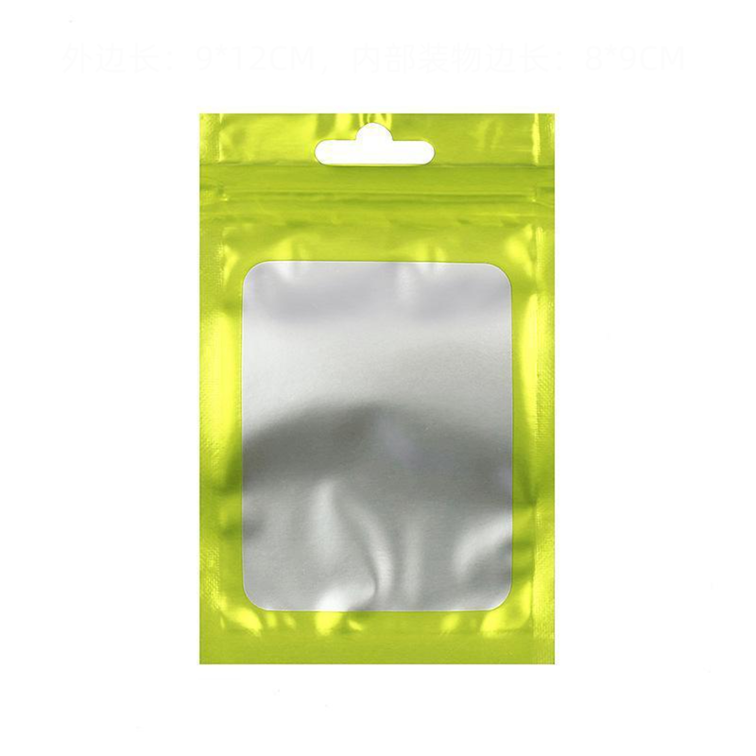 Resealable Mylar Bags w/ Clear Window 5