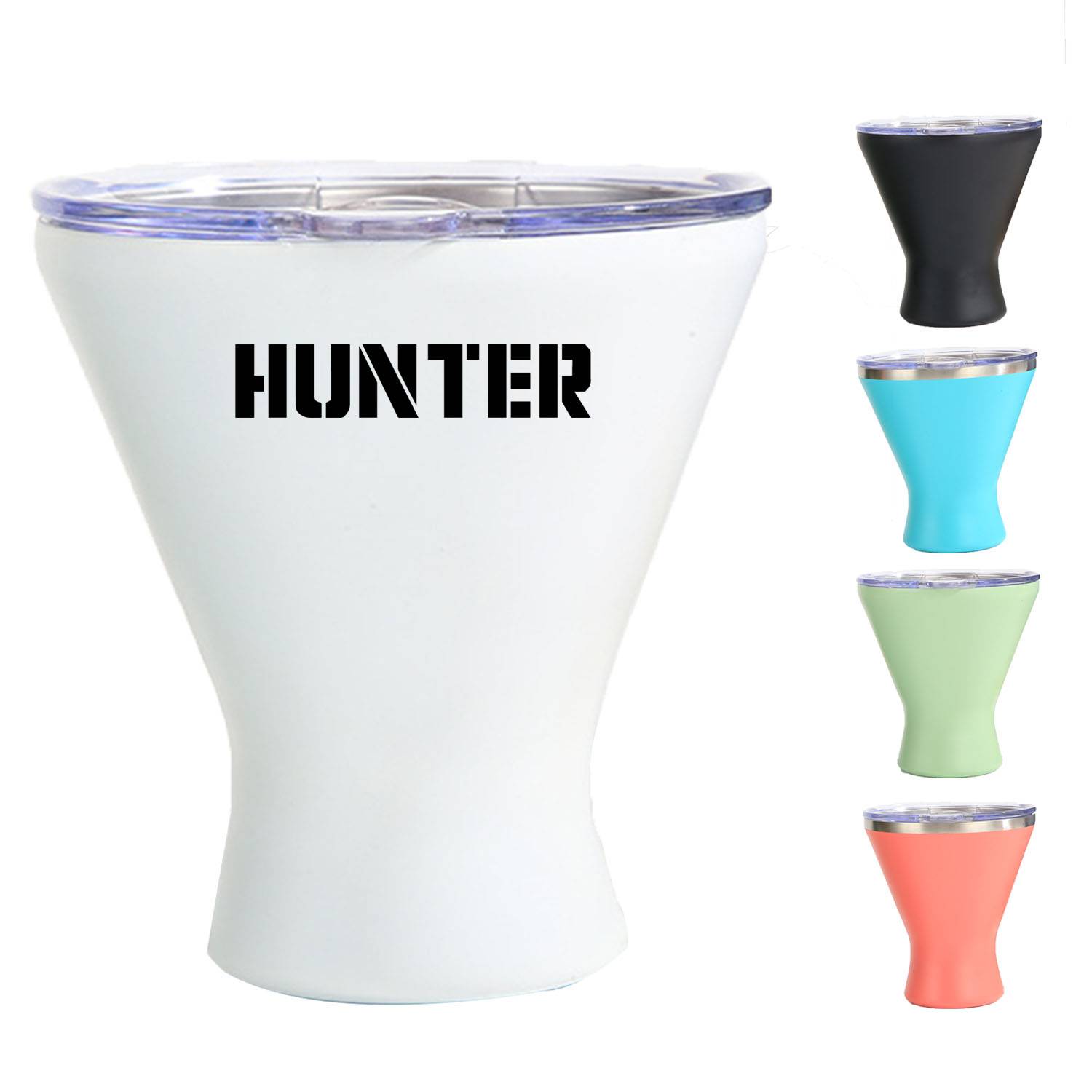 10oz Travel Mini Stainless Steel Car Water Glass Martini Cup 7