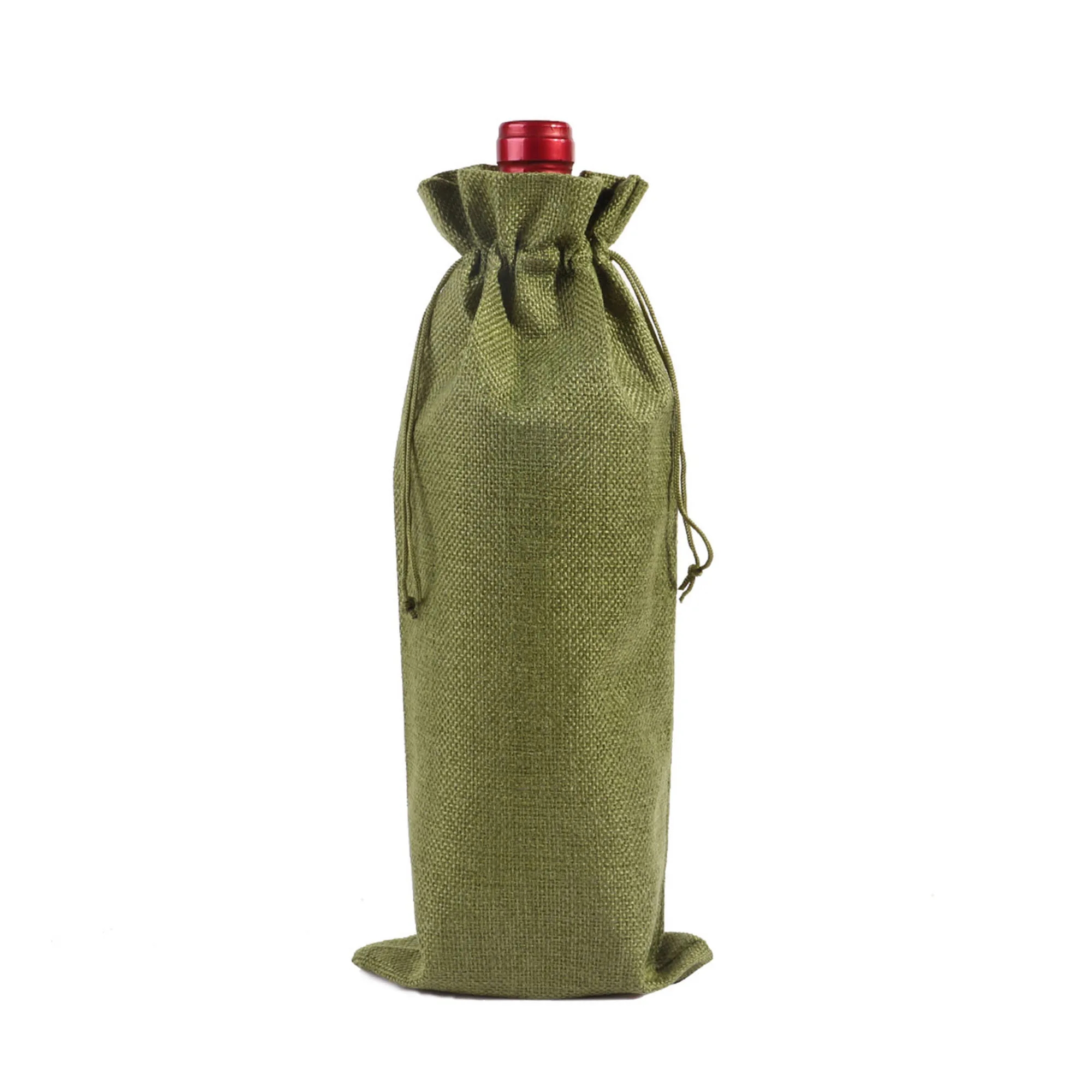Reusable Wine Gift Bags with Drawstrings 5