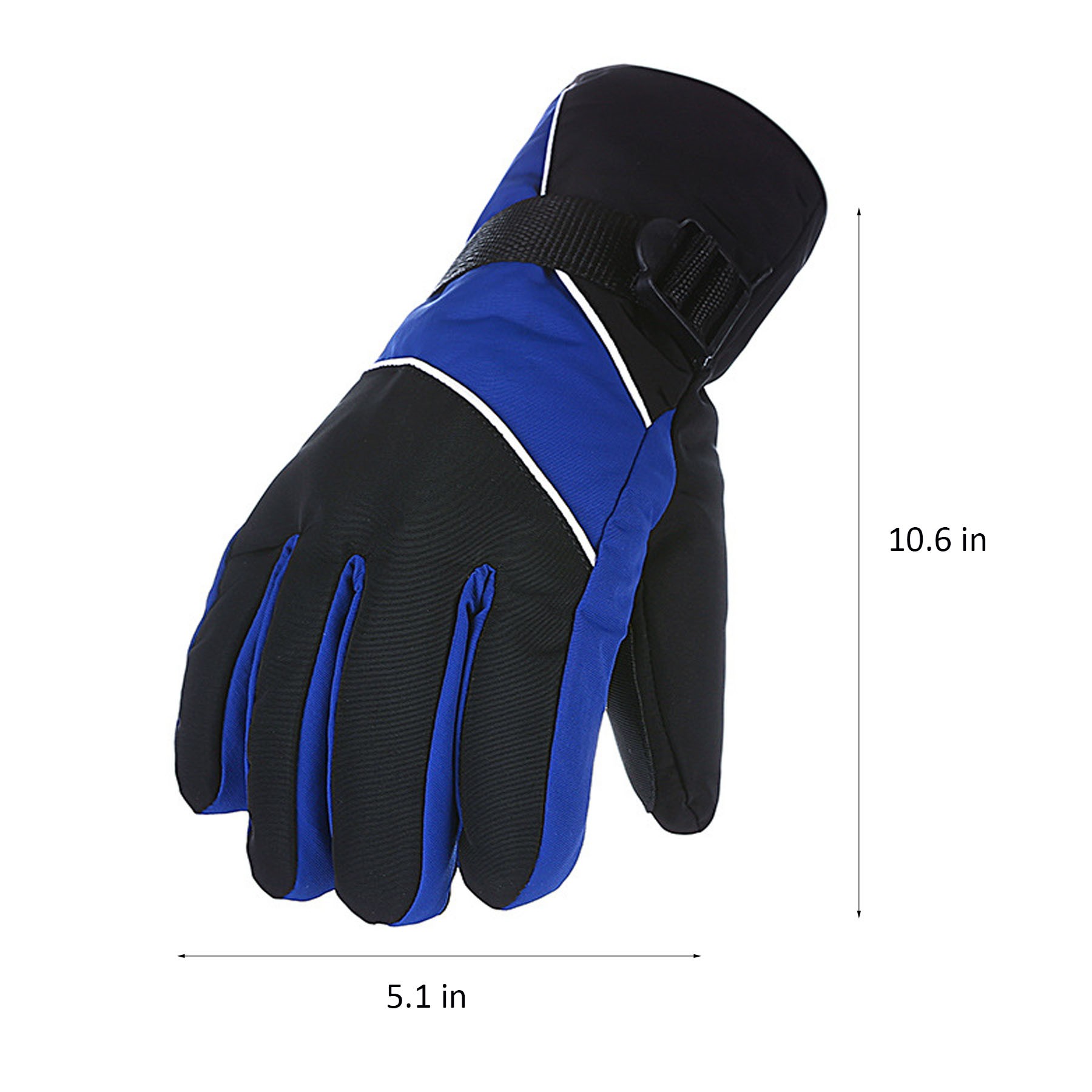 Windproof Thermal Ski Gloves 5