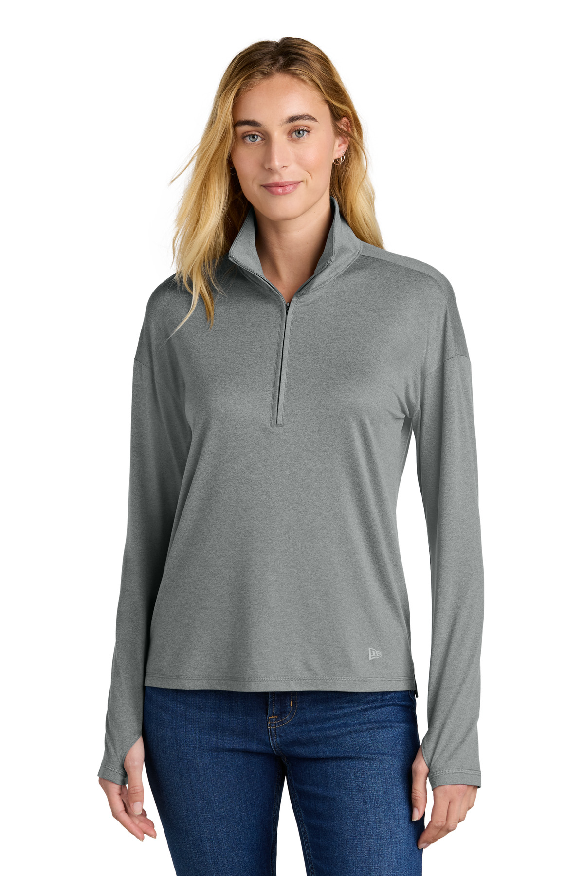 New Era Women's Power 1/2-Zip LNEA228 2