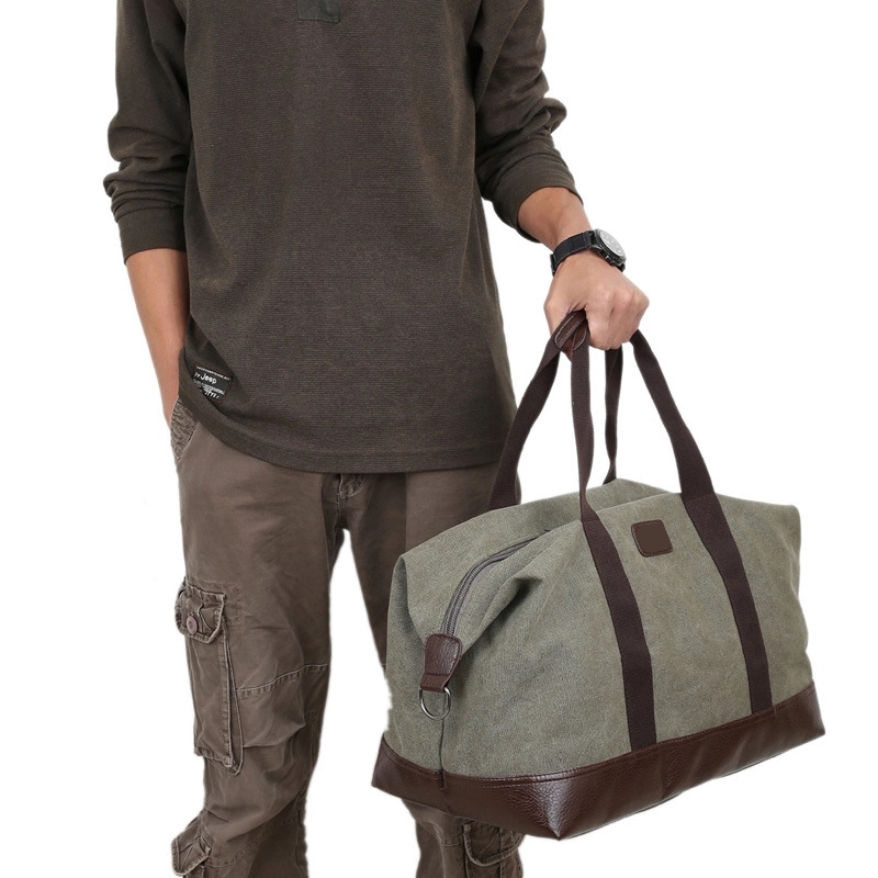 Canvas Travel Sports Tote Handbag & Weekender Shoulder Bag 6
