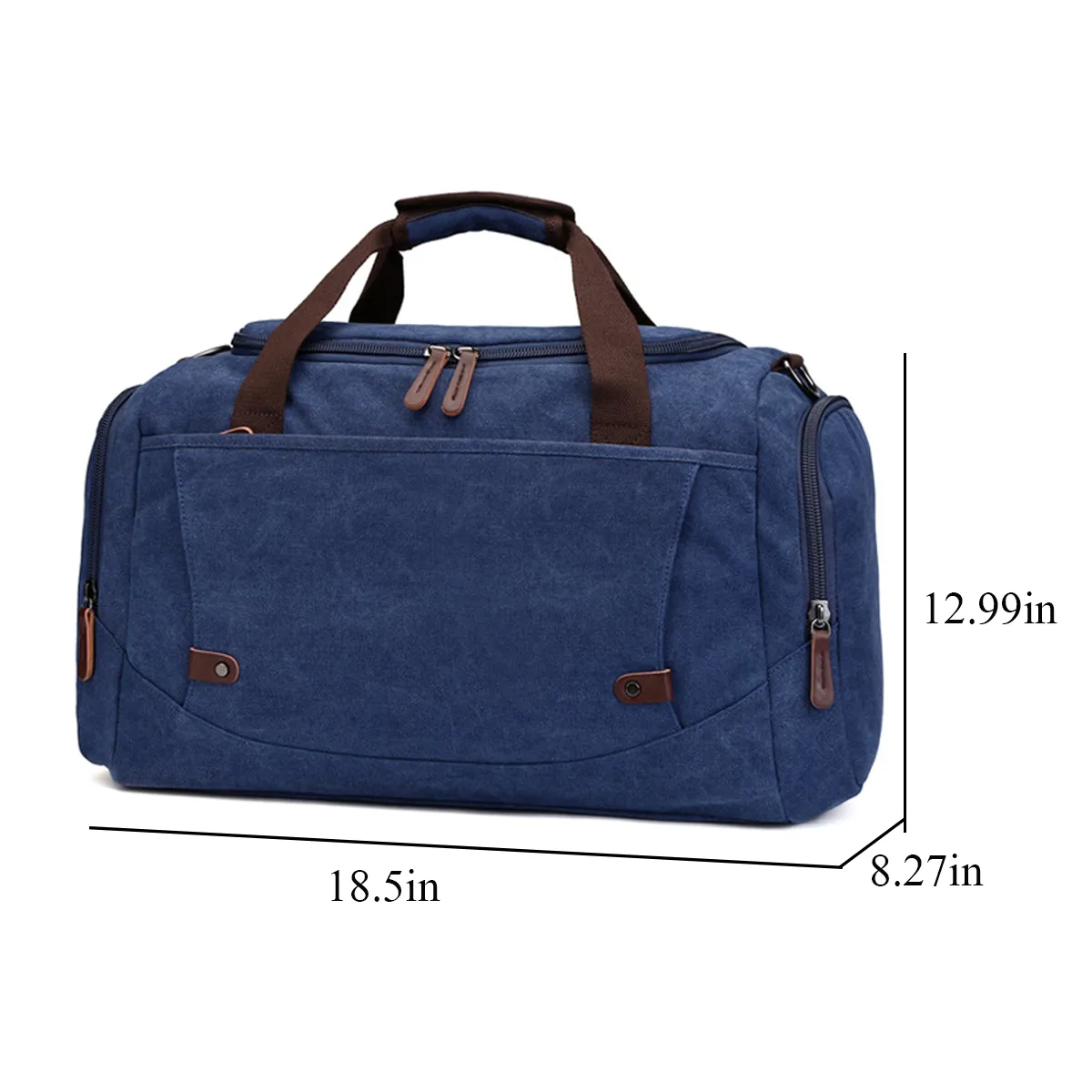 Overnight Compartment Duffel Weekend Travel Bags for Men 7