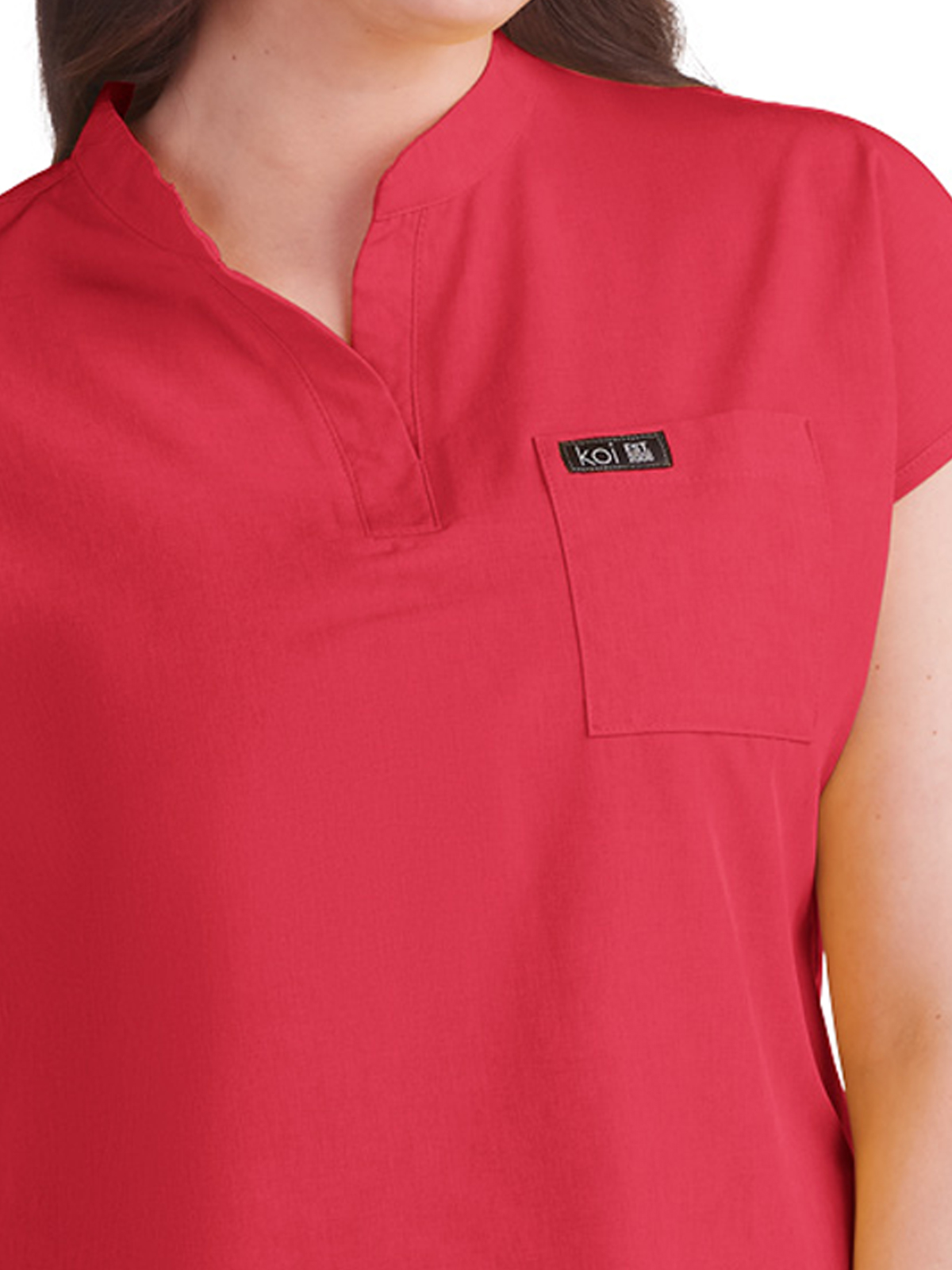 koi - Basics - Women's One-Pocket Stretch Tuck-In Ari Top 40
