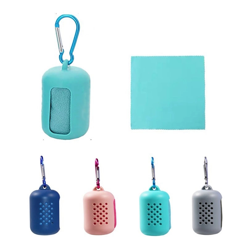 Quick Dry Towels with Silicone Holder 2