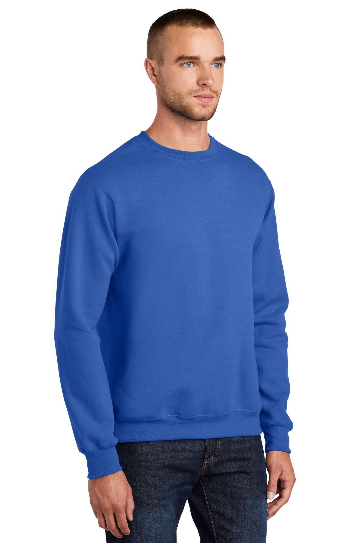 Port & Company® Essential Fleece Crewneck Sweatshirt, custom hoodie or sweatshirt with logo imprint 73
