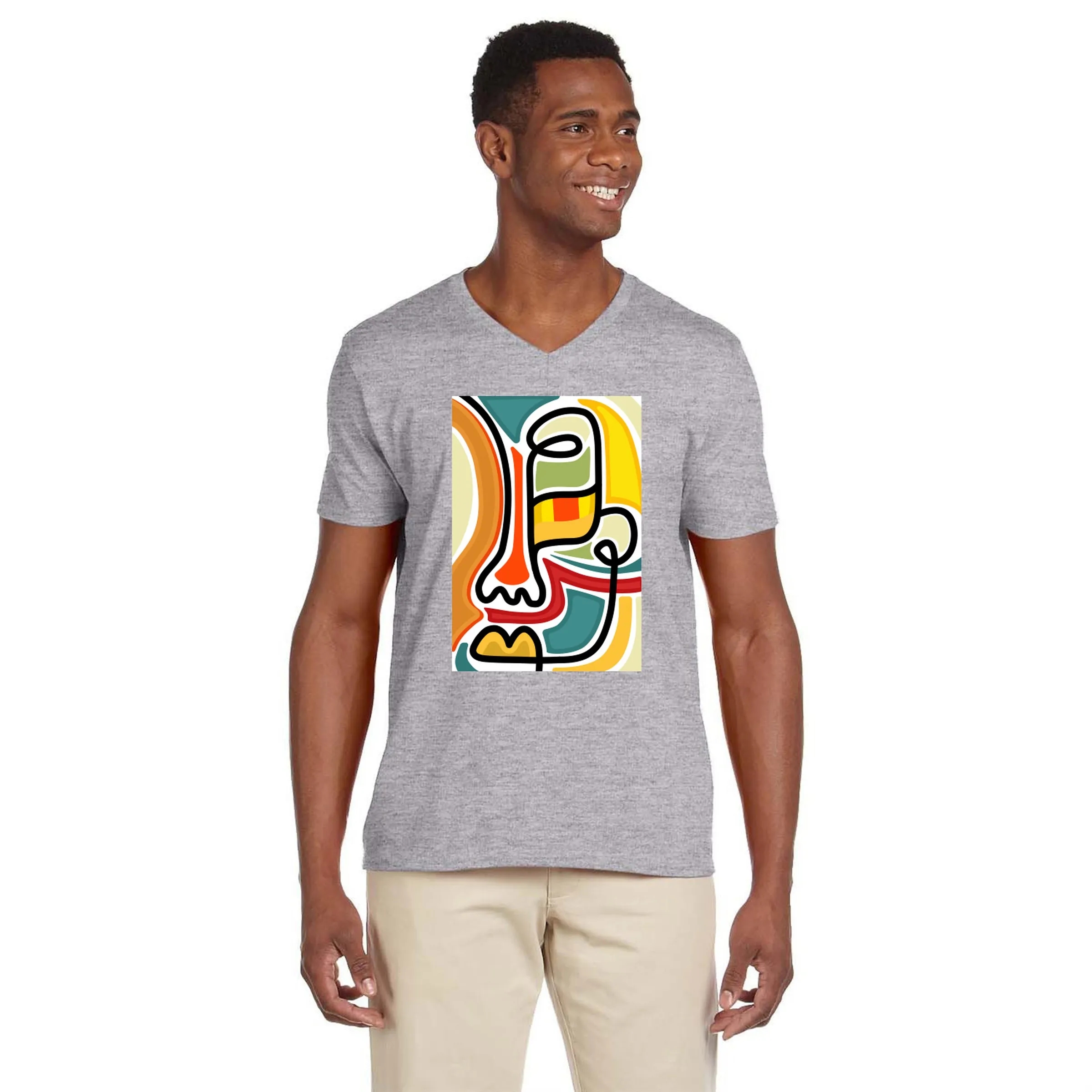 Gildan Softstyle V-Neck T-Shirt 7