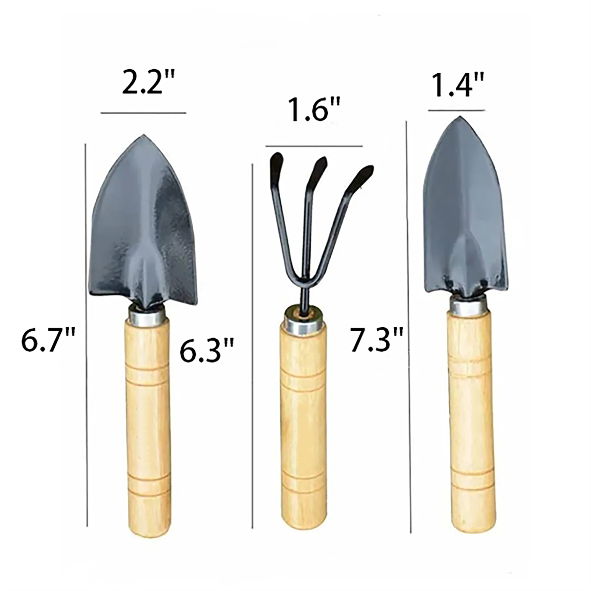 3-Piece Mini Garden Tool Set 4