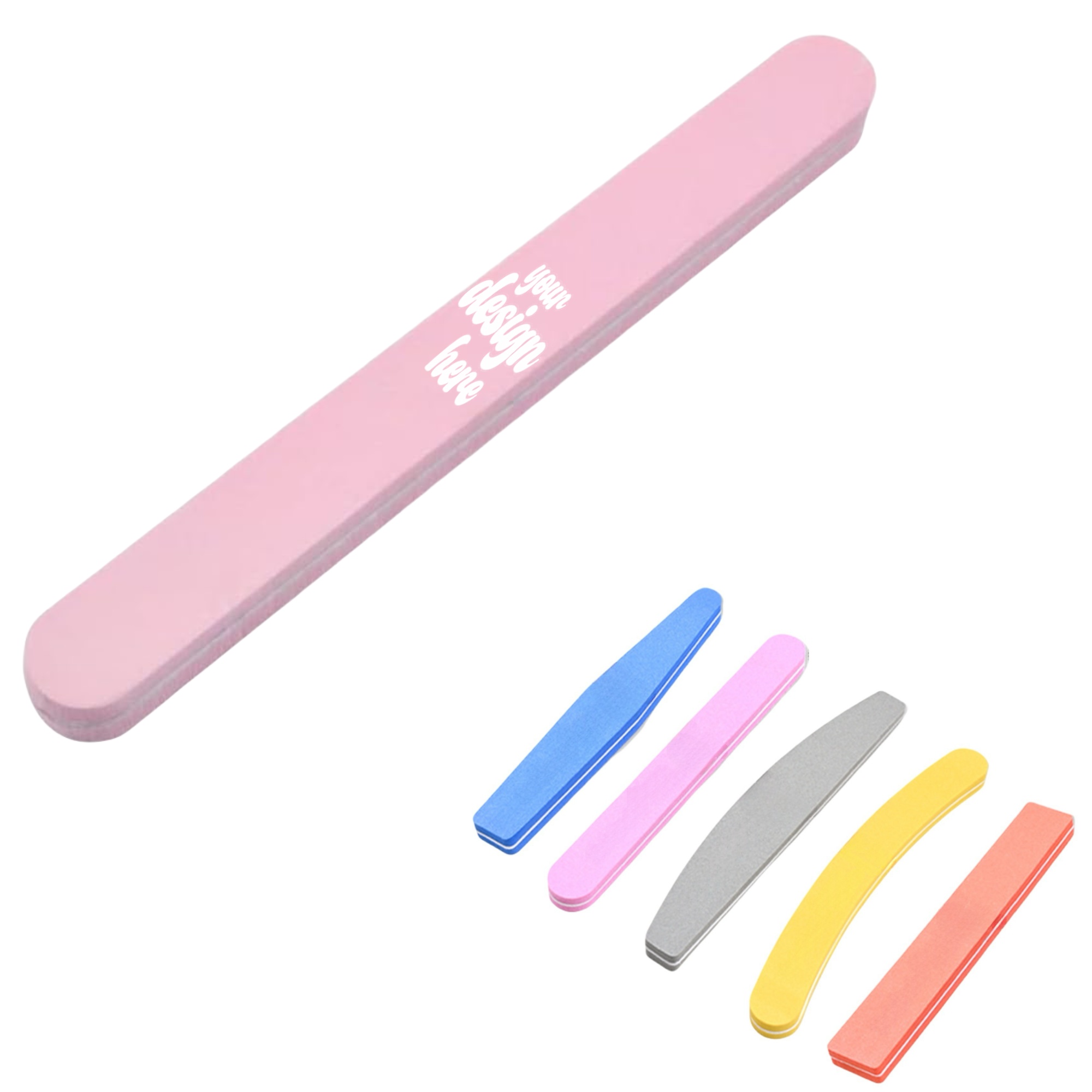 Acrylic Nails Thickened Double-Sided Polishing 2