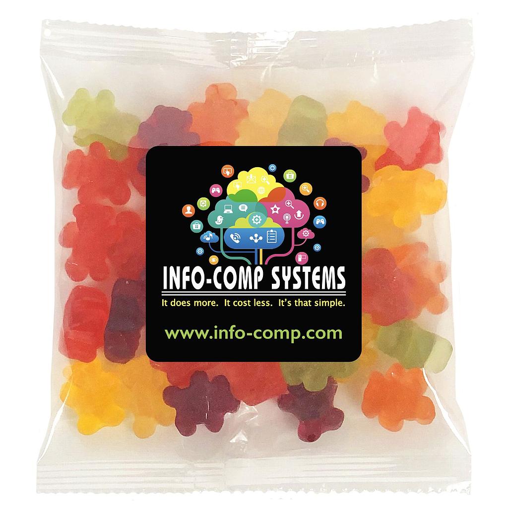 Large Snack Bag with Label Standard Fill 30