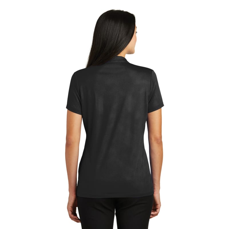 Sport-Tek Women's Embossed PosiCharge Tough Polo . 7
