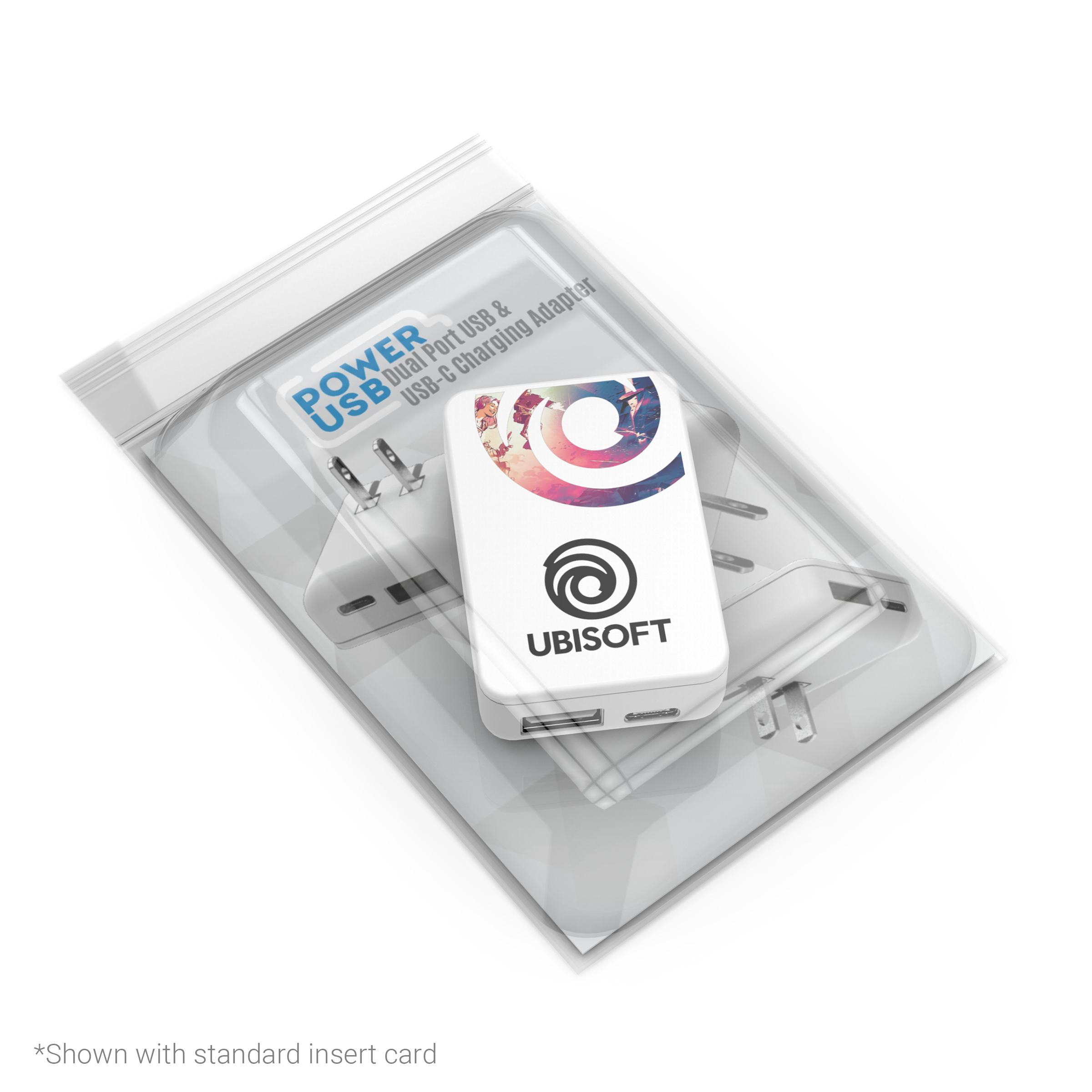 PowerUSB: 20 Watt Dual Port Travel Plug 2