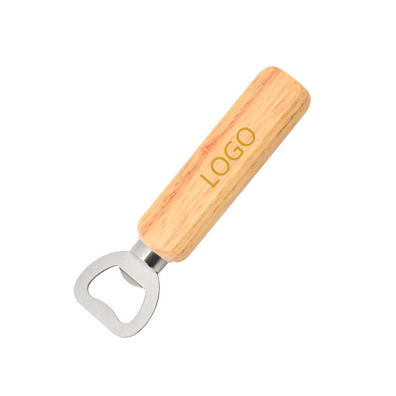 Bottle Opener WithWooden Handle 2