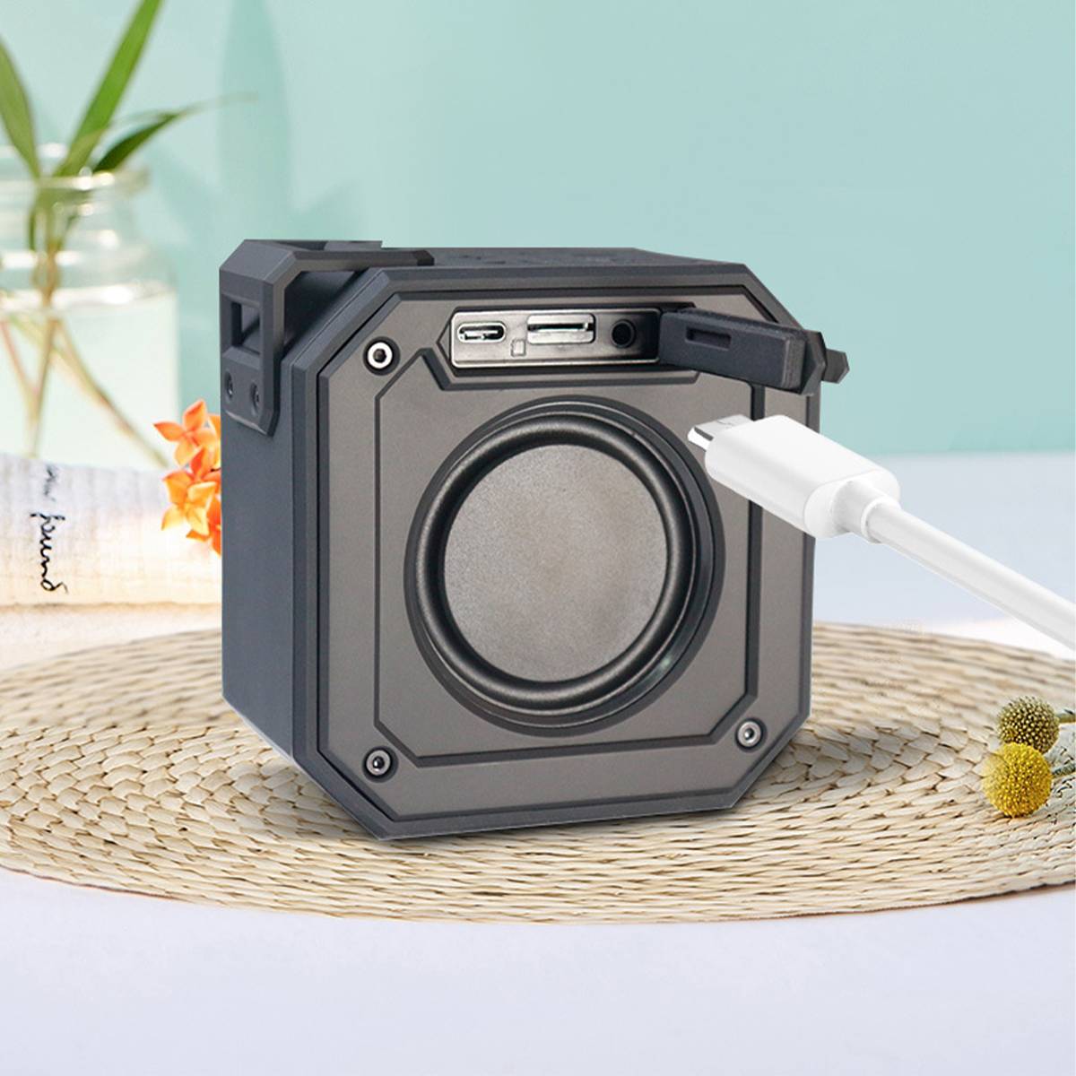 Bluetooth Speaker Loud 360Degrees Hd Surround Sound W/Bass 3
