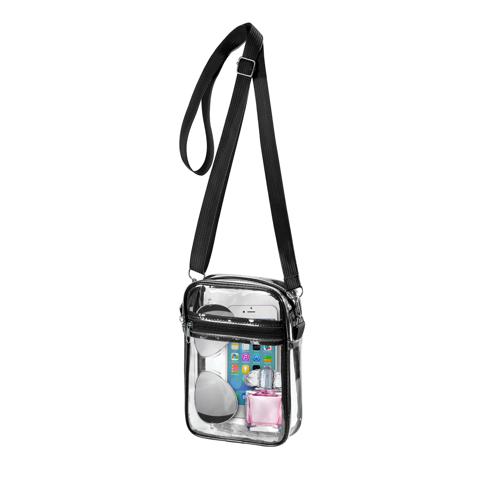 Waterproof PVC Clear Crossbody Bag 2
