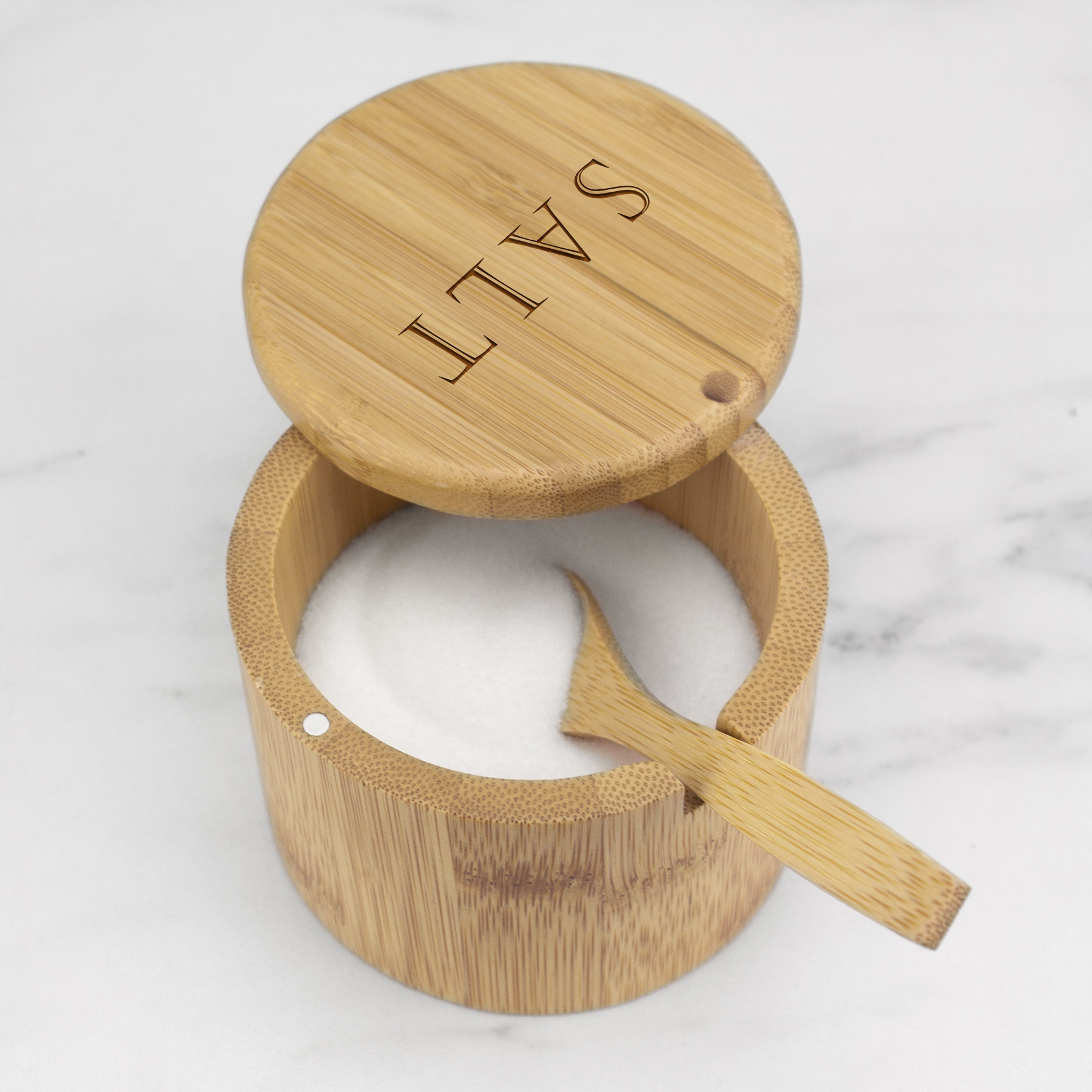 Little Dipper Salt Box with Spoon "Salt" 4