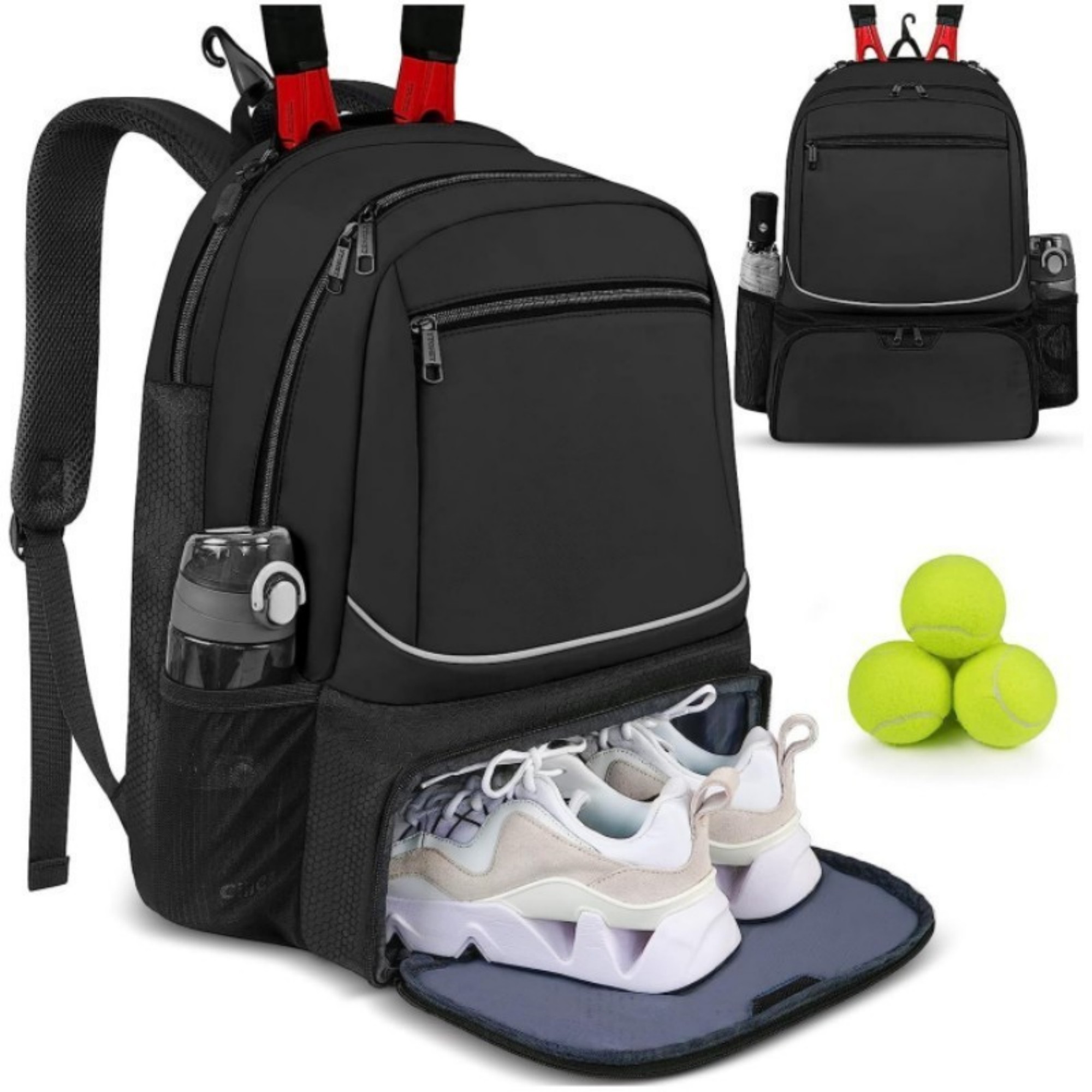 Tennis Backpack With Shoe Compartment 4