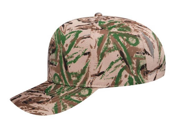 OTTO CAP Camouflage 6 Panel Mid Profile Baseball Cap 21