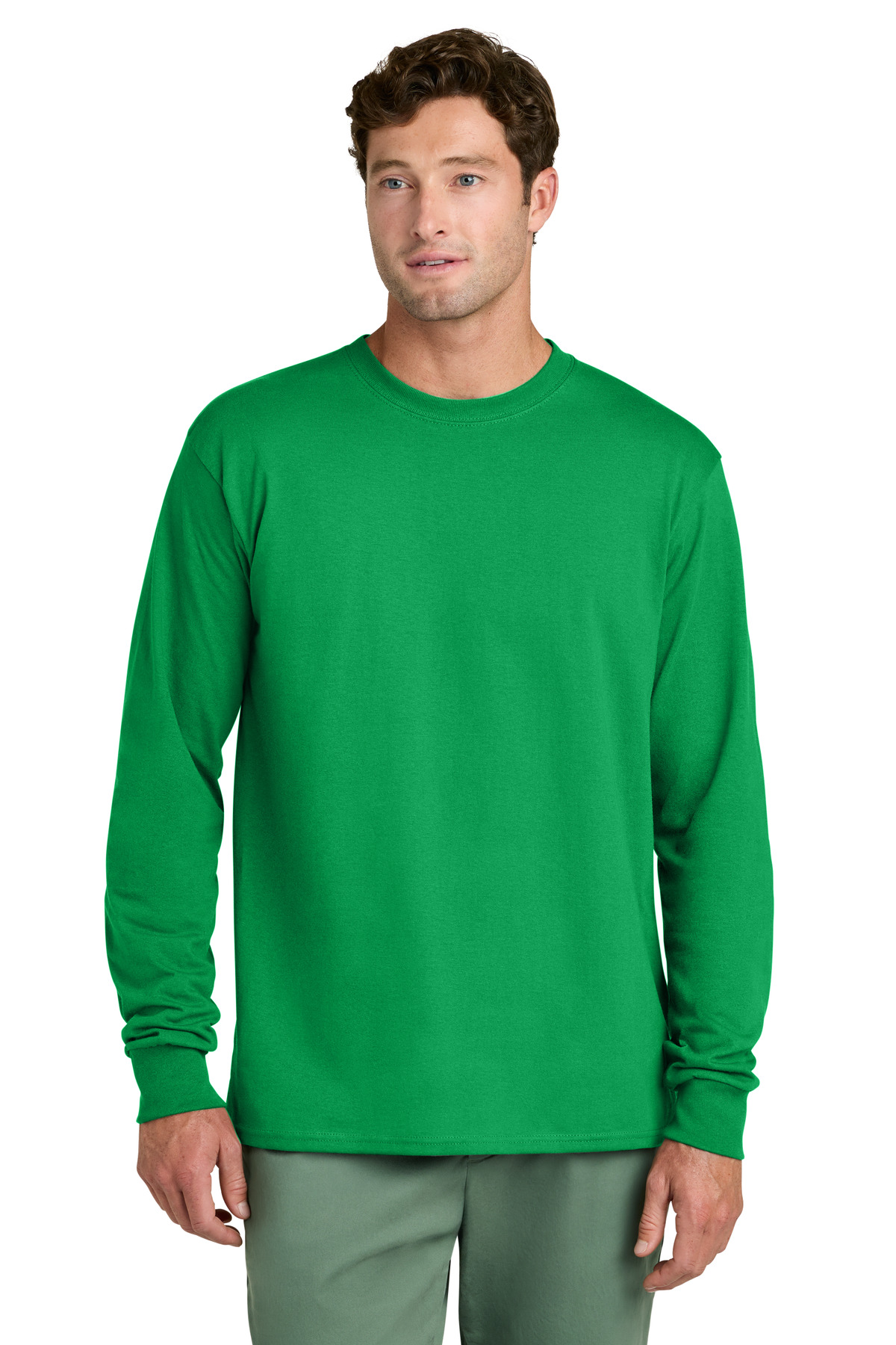 Port & Co Long Sleeve Core Cotton Tee. PC54LS 18