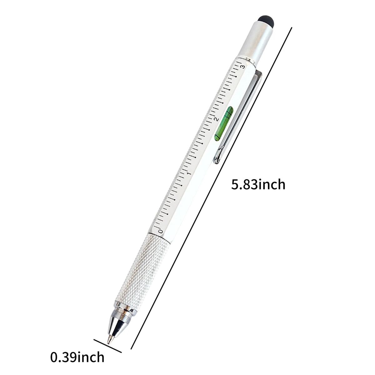 5.83 Inch Ballpoint Pen with Measurement Scale 4