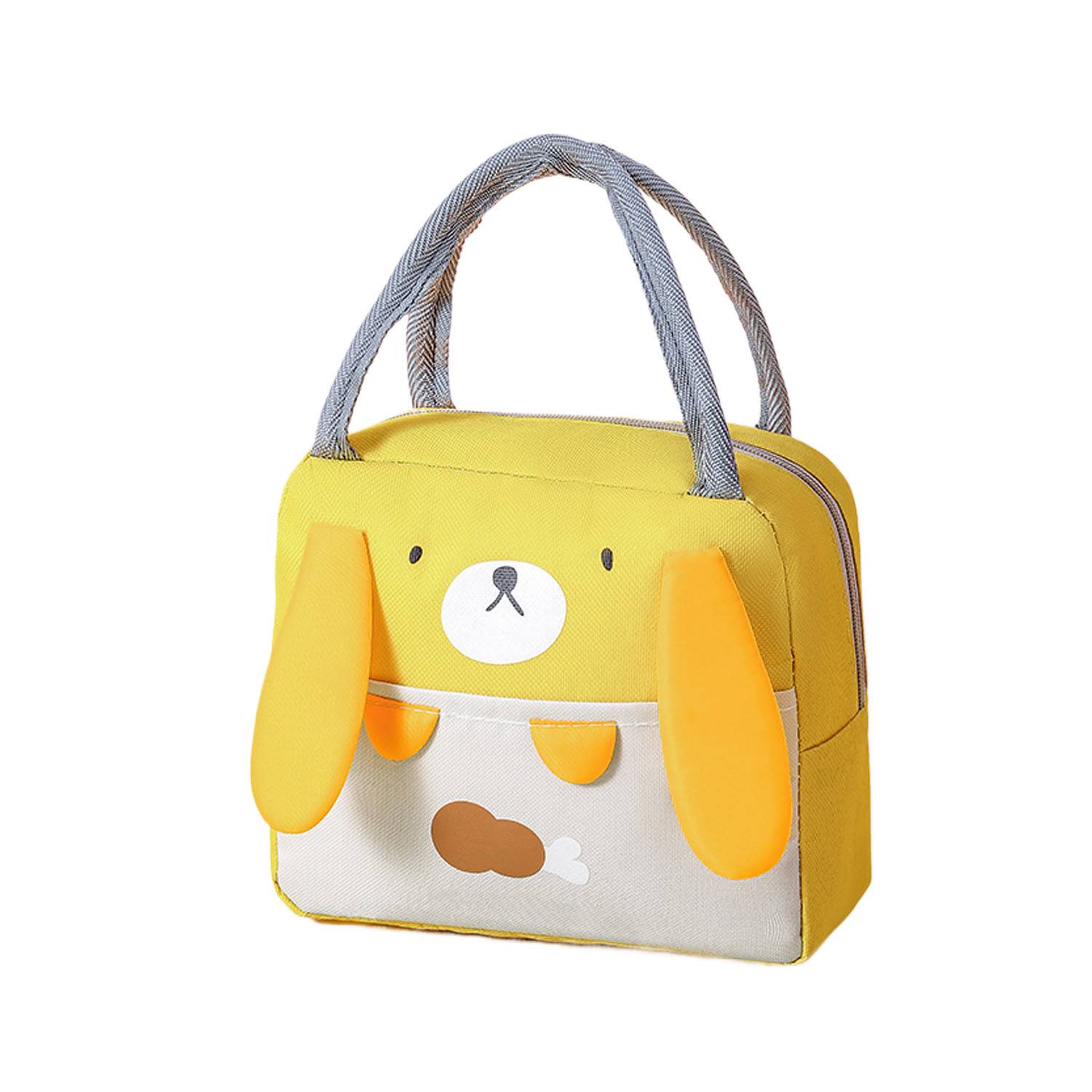 Large Capacity Portable Oxford Insulated Lunch Tote Bag 8