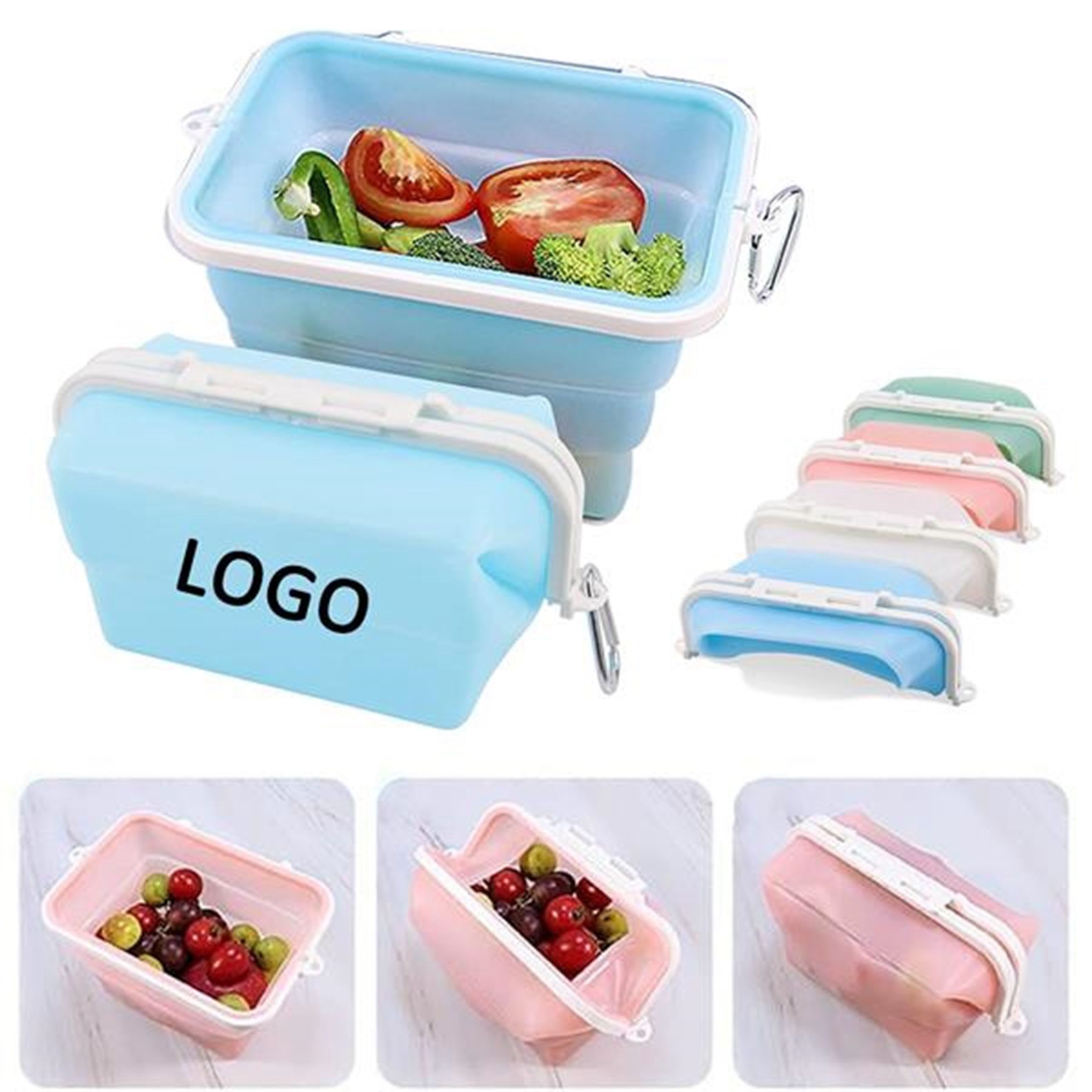 Foldable Silicone Food Bag 2