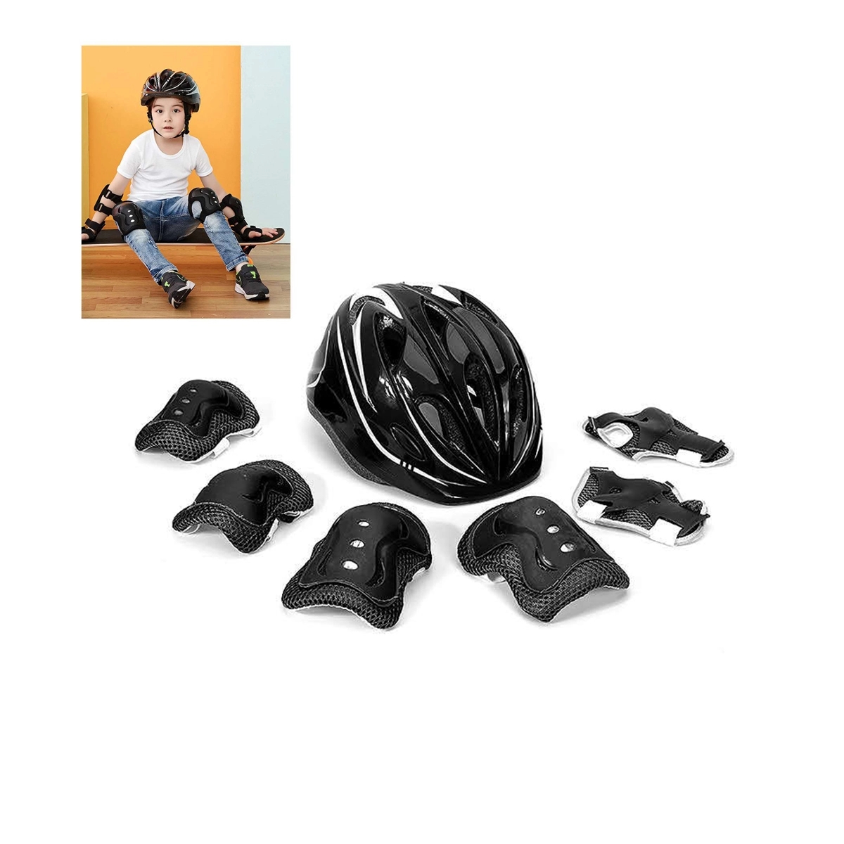 Kids Helmet Protective Gear Set 2