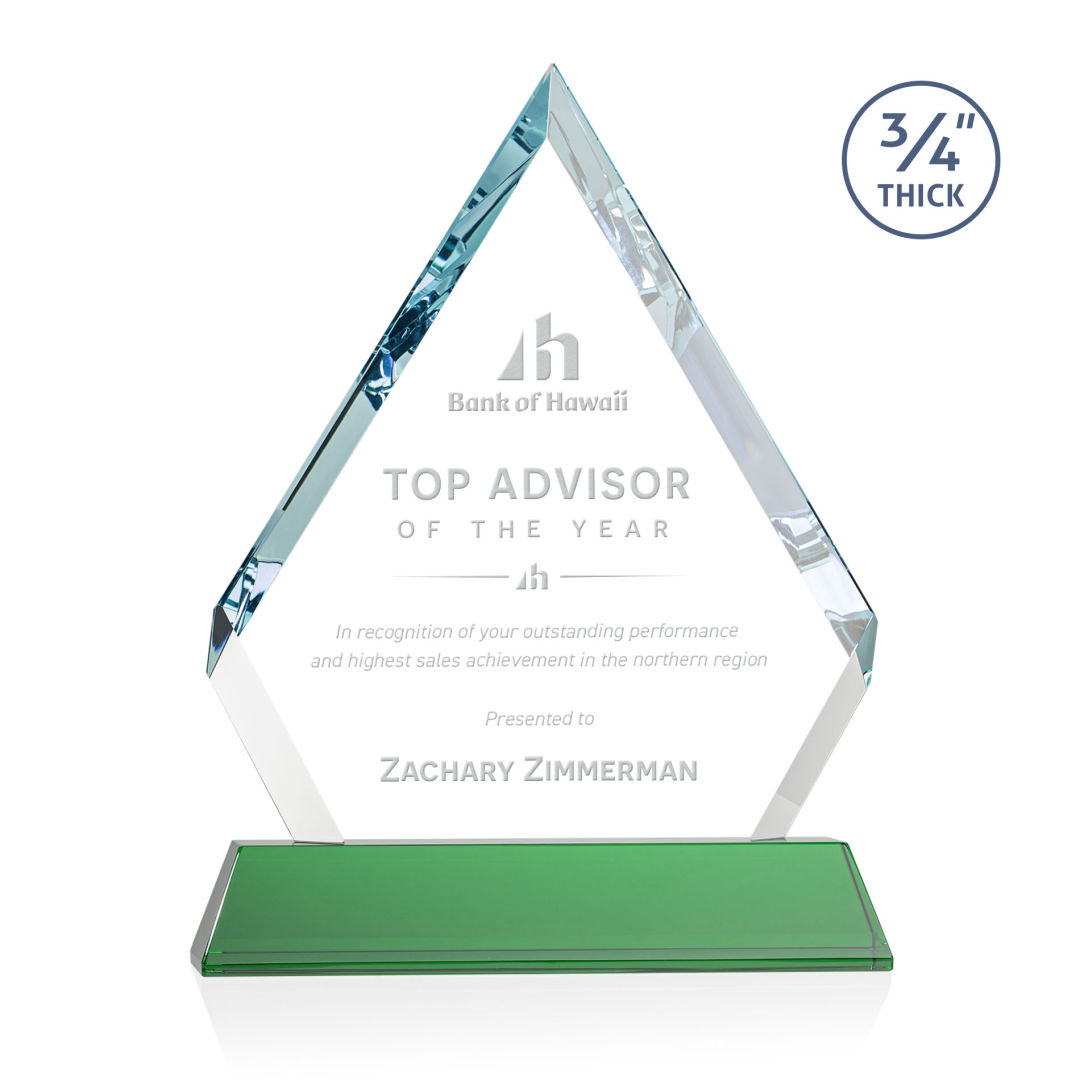 Apex Award on Newhaven Base - Green 2