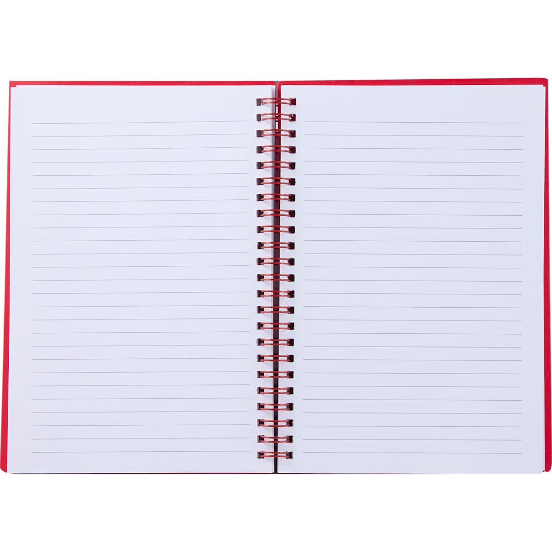 5.5" x 8.5" Spiral Notebook with Clear Pocket 187