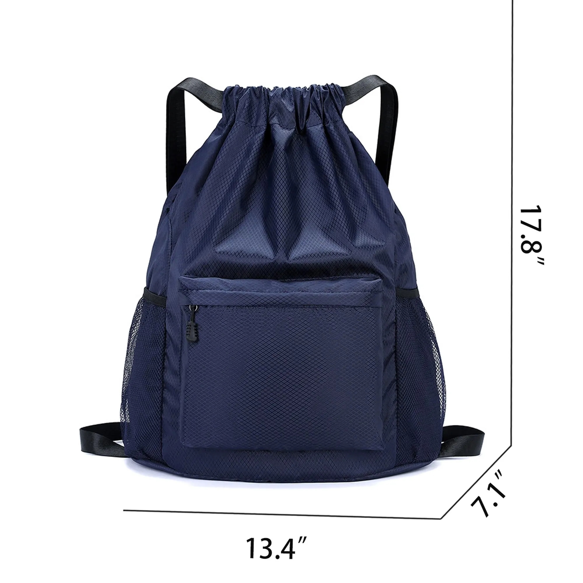 Wet/Dry Separated Drawstring Backpack 4
