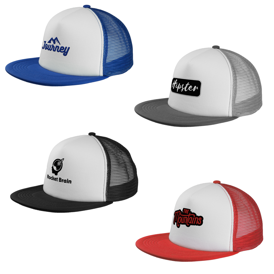 Vintage-Inspired Snapback Trucker Hat - Unstructured Fit 7