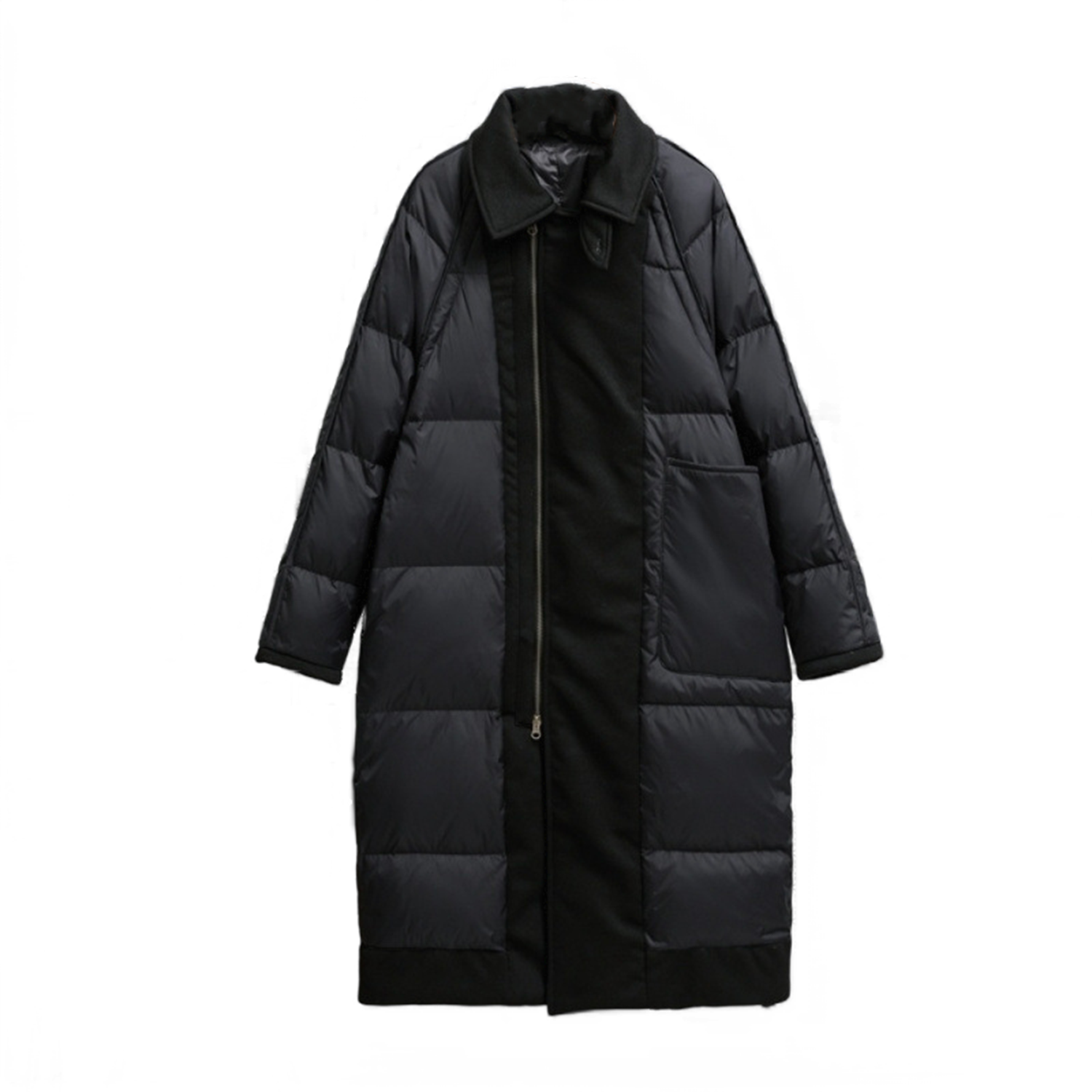 Women's Thickened Down Jacket Long Winter Coat 1