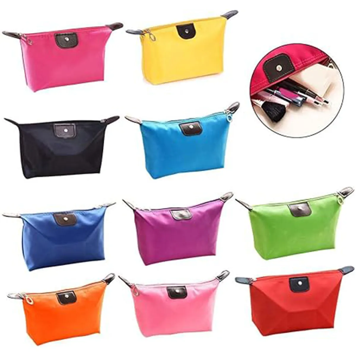 Multifunction Waterproof Dumpling Unique Cosmetic Bag 4