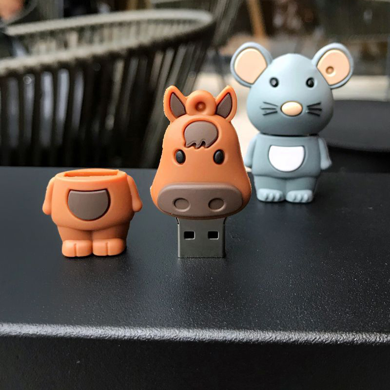 Custom Shape Mini Doll USB Flash Drive 2