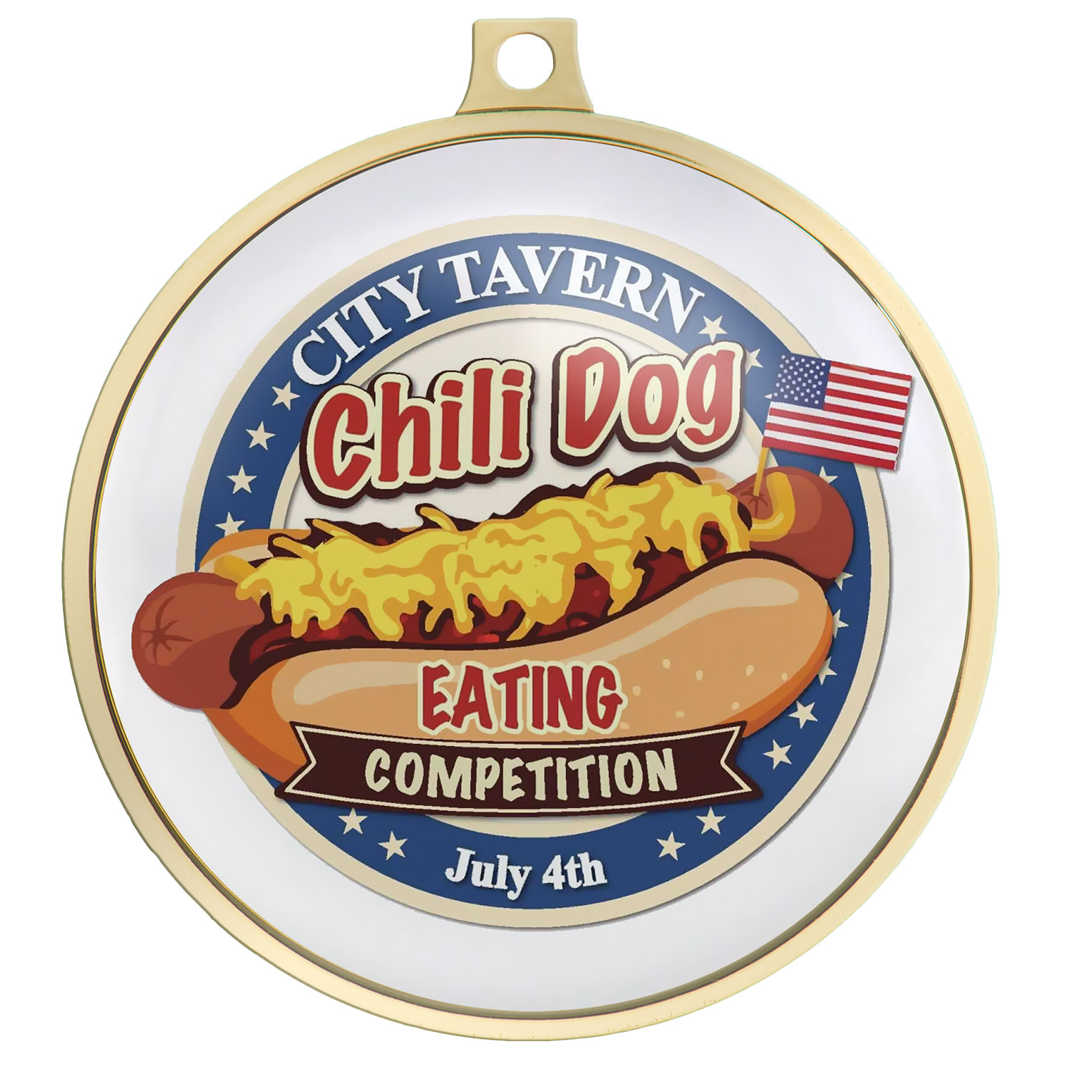 Speed Medal – 2.5" Simple Border 11