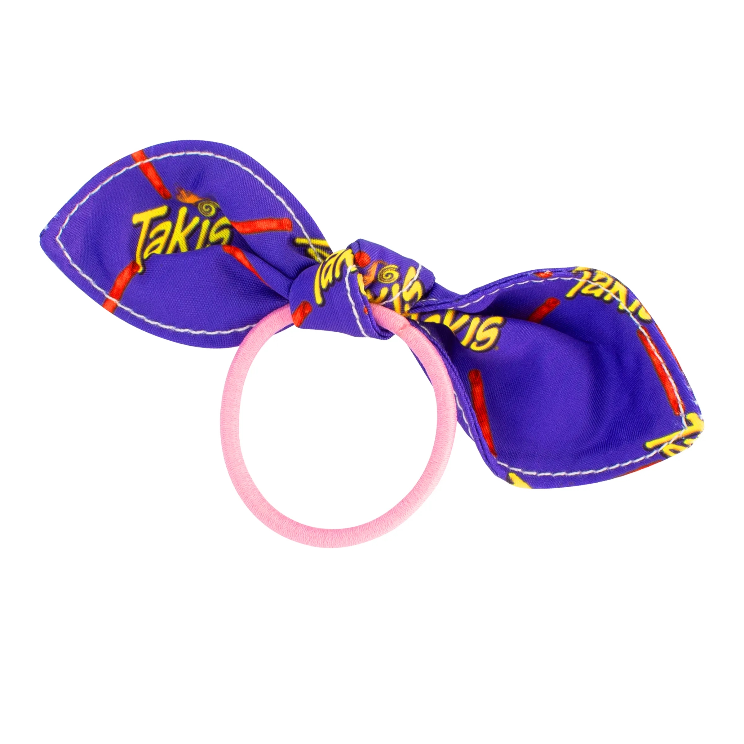 Full Color Bow Hair Tie 12