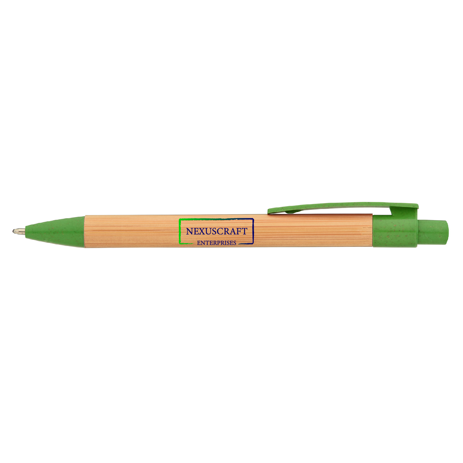 Fiji Bamboo Plastic Pen (Full Color Imprint) 9