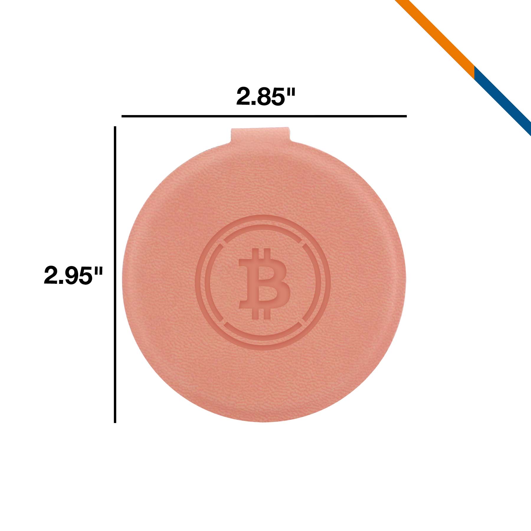 Snor Foldable PU Leather Makeup Mirror 3