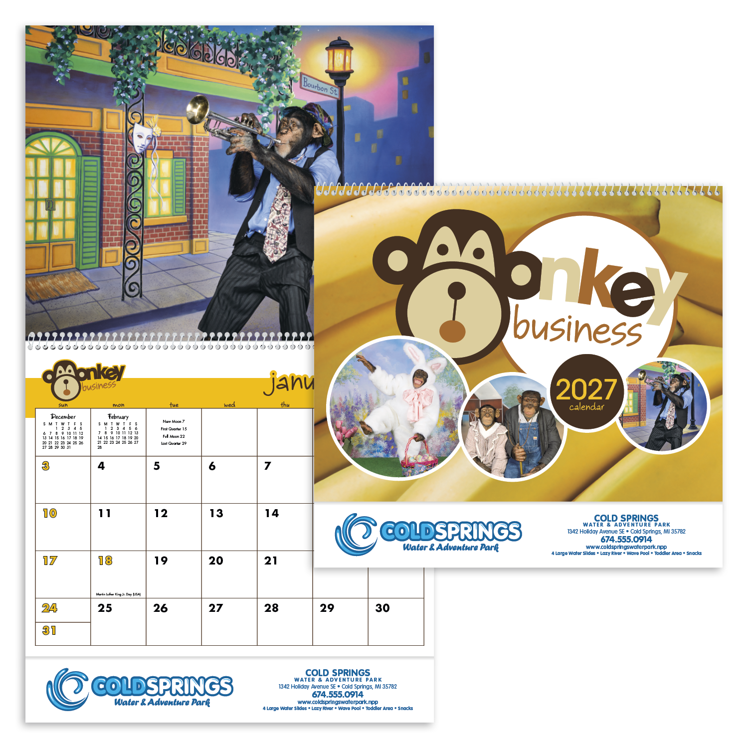 Triumph® Calendars Monkey Business Calendar 68