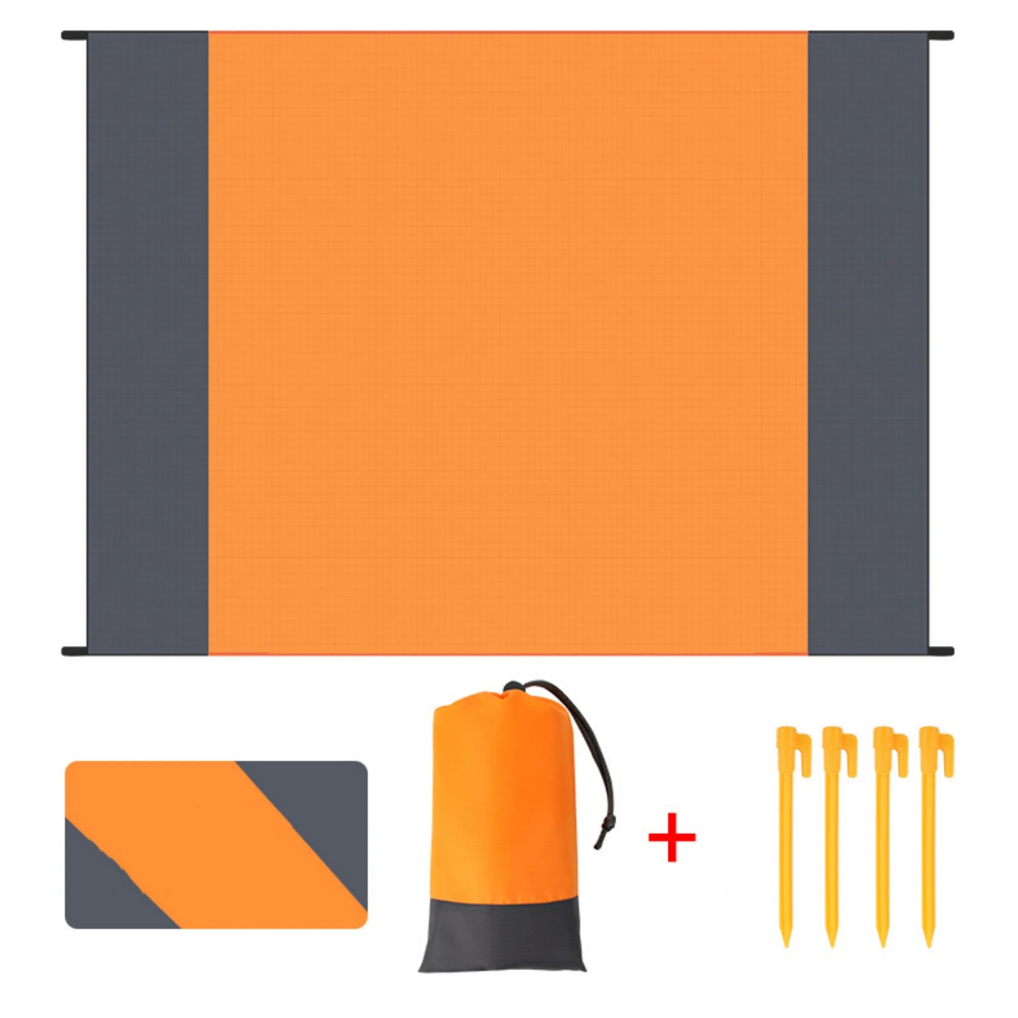 Waterproof Sandproof Foldable Beach Blanket Mat 3