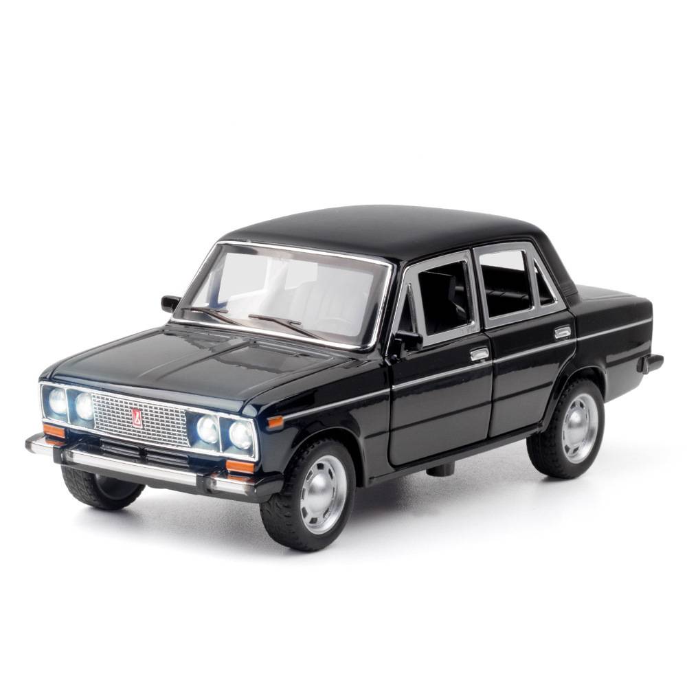 Simulation 1/24 Lada 2106 alloy vintage car model 3