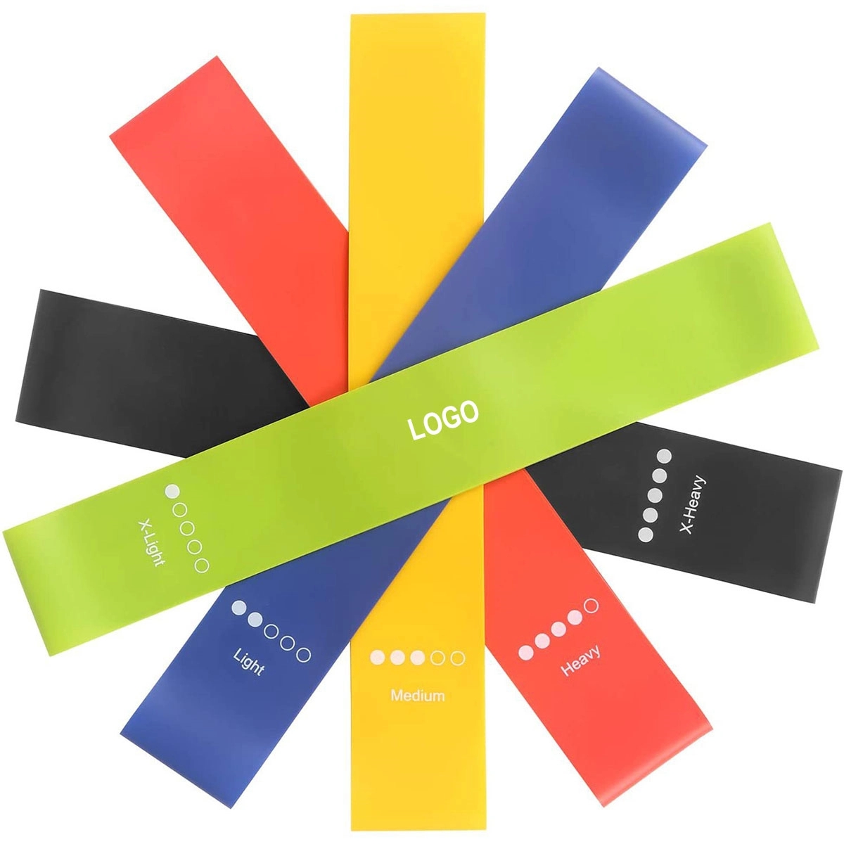 Yoga Resistance Exercise Bands 6