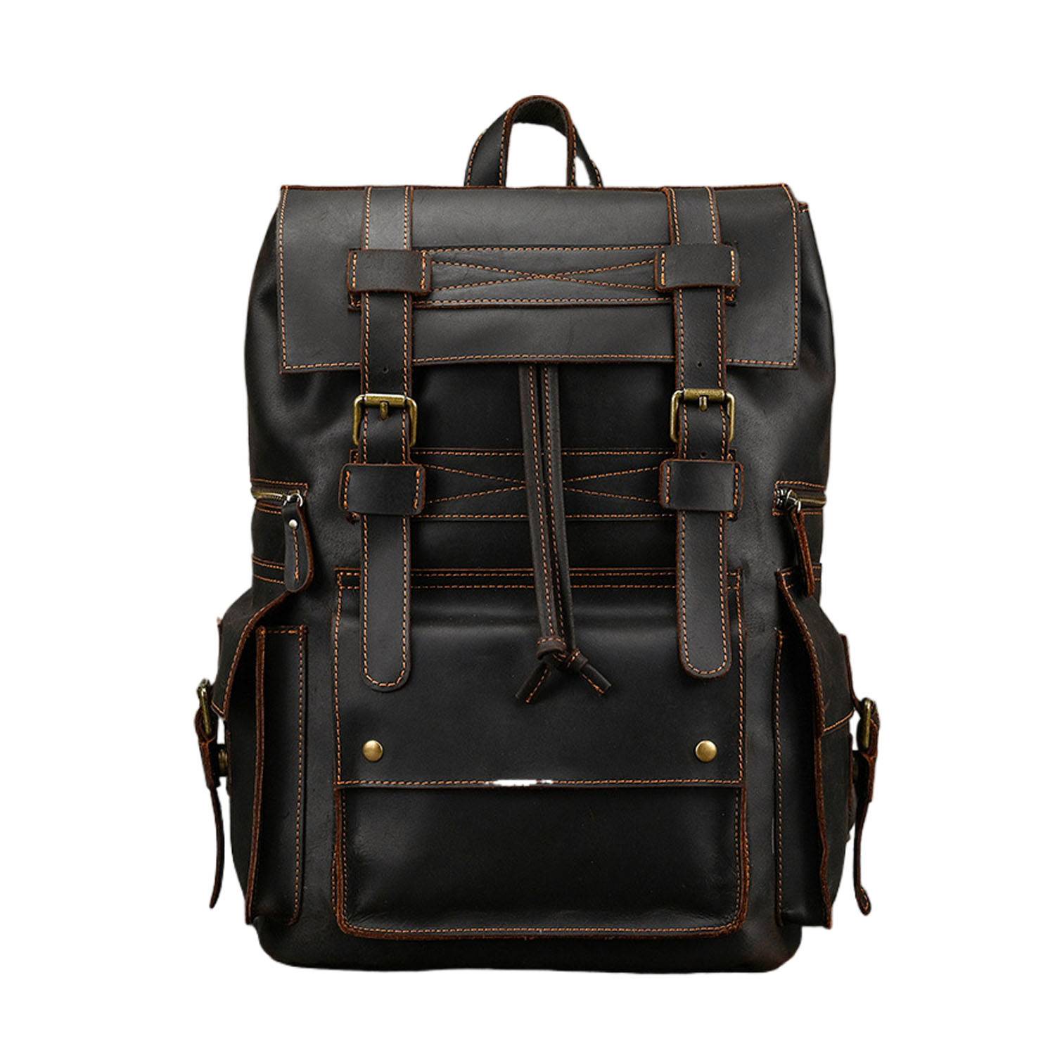 Genuine Leather Backpack 4