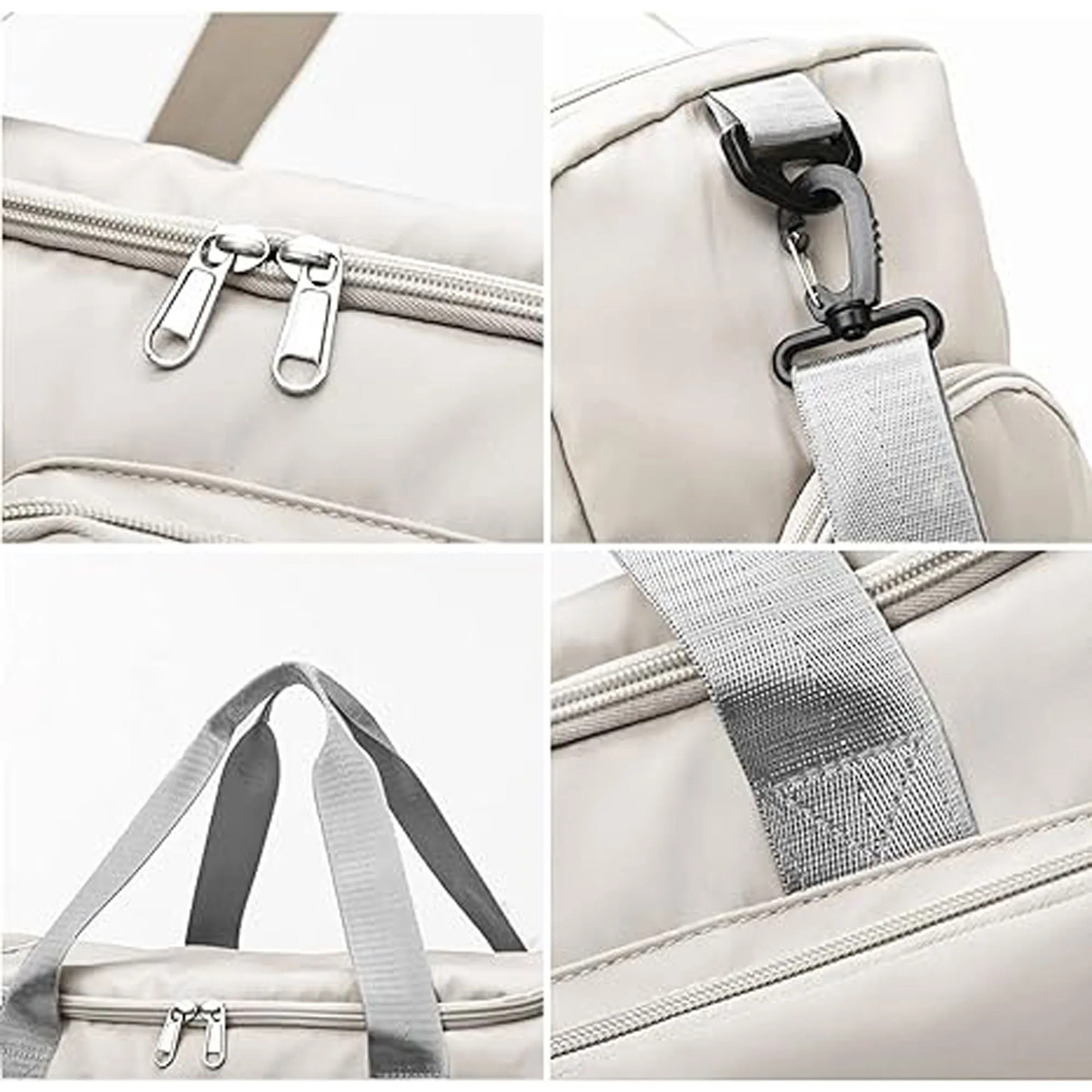 Travel Duffel Bag With Shoes Compartment 3