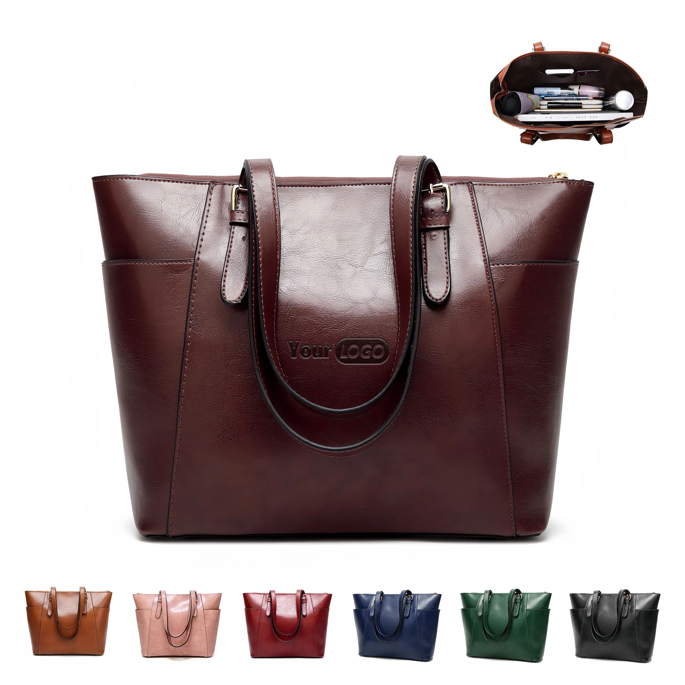PU Vintage Single Piece Crossbody Bag 4