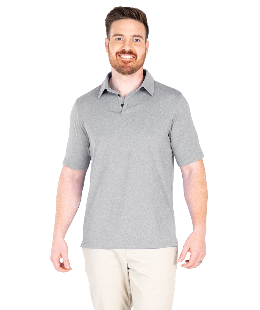 Men's Heathered Eco-Logic Stretch Polo 53