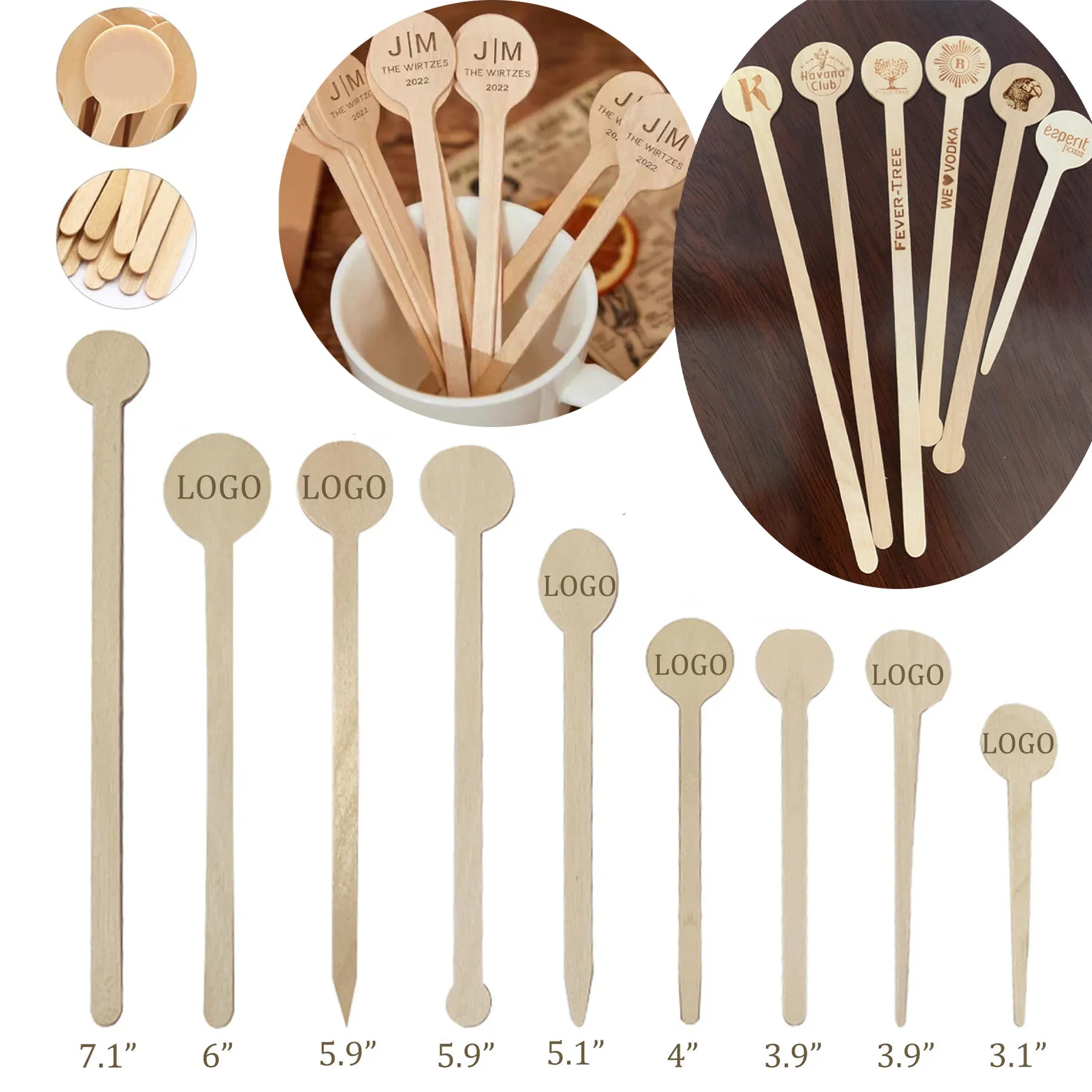 Wooden Coffee Stir Stick 5